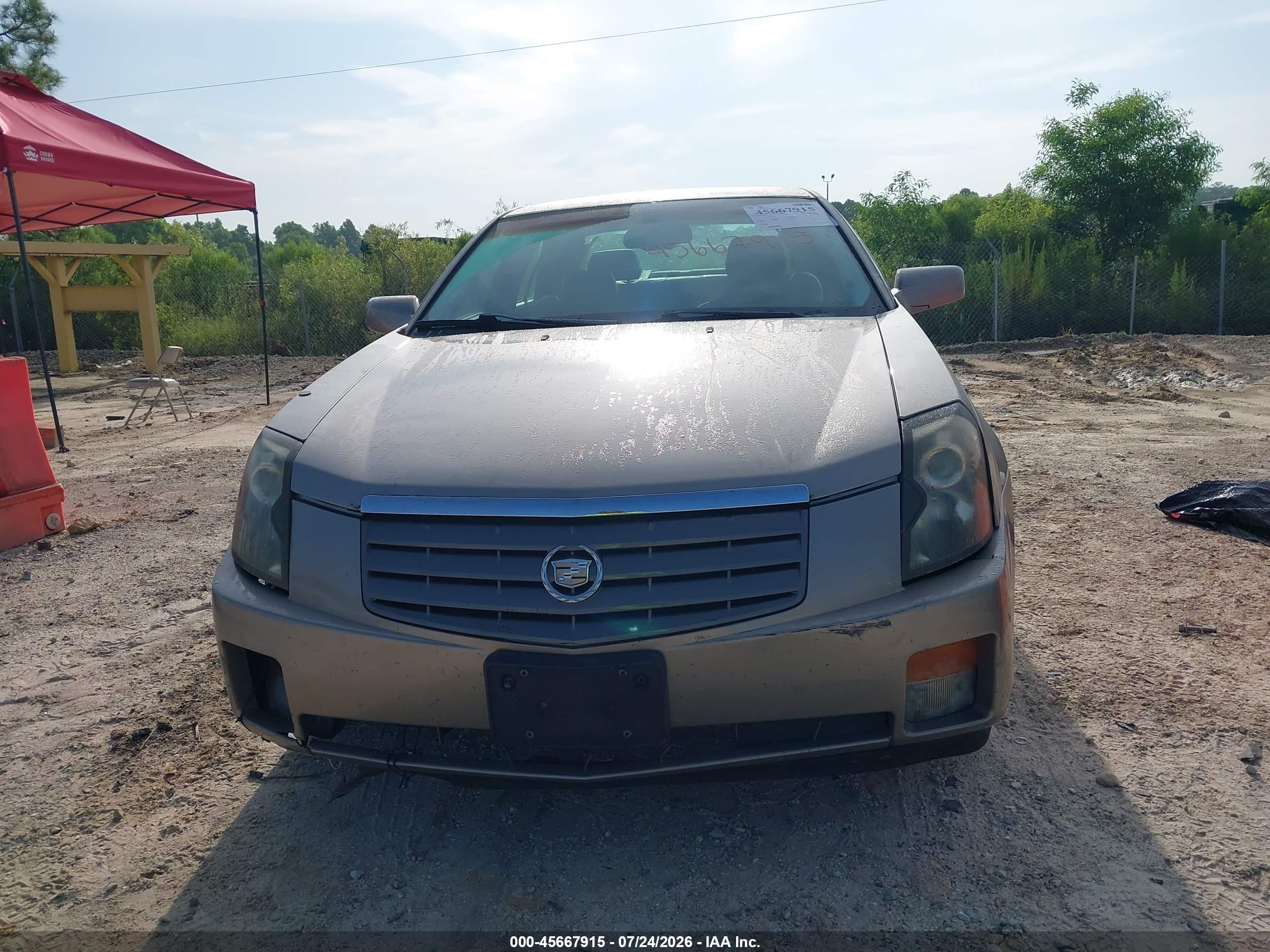 2004 Cadillac Cts Standard Tan vin: 1G6DM577240103063