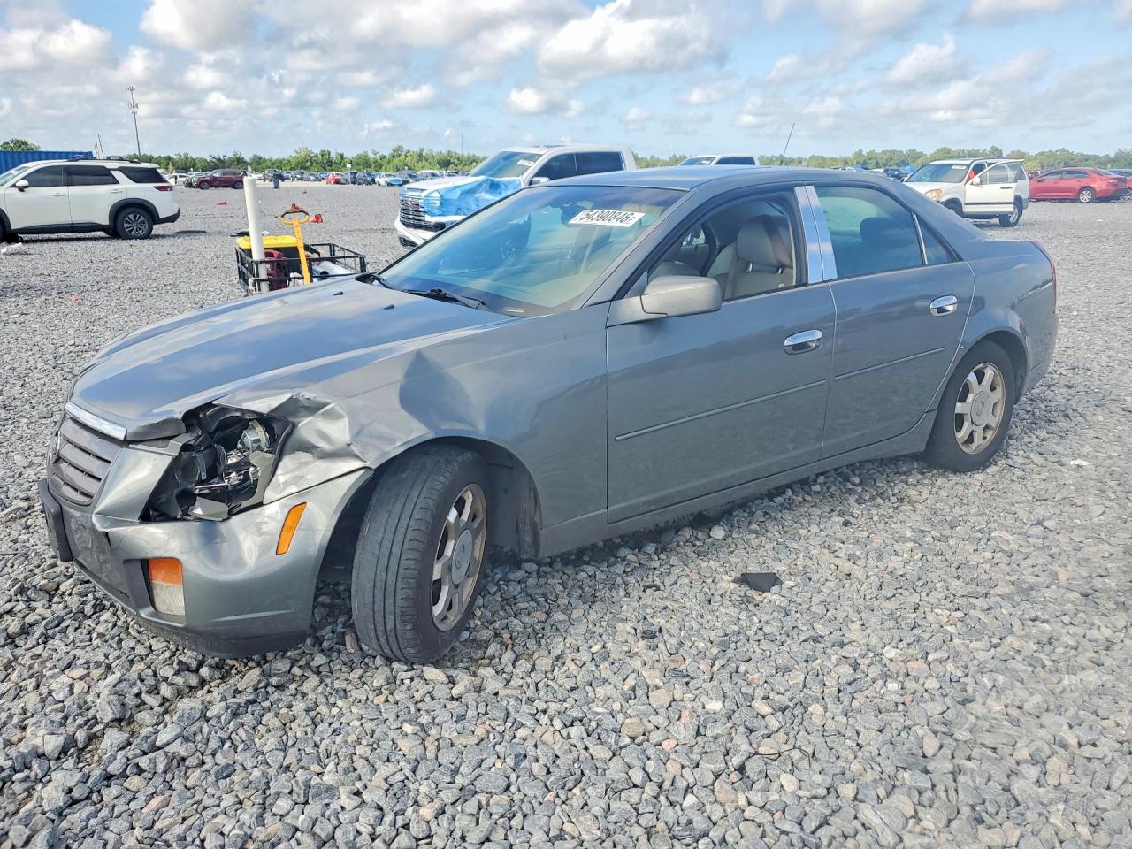 2004 Cadillac Cts Gray vin: 1G6DM577240159679