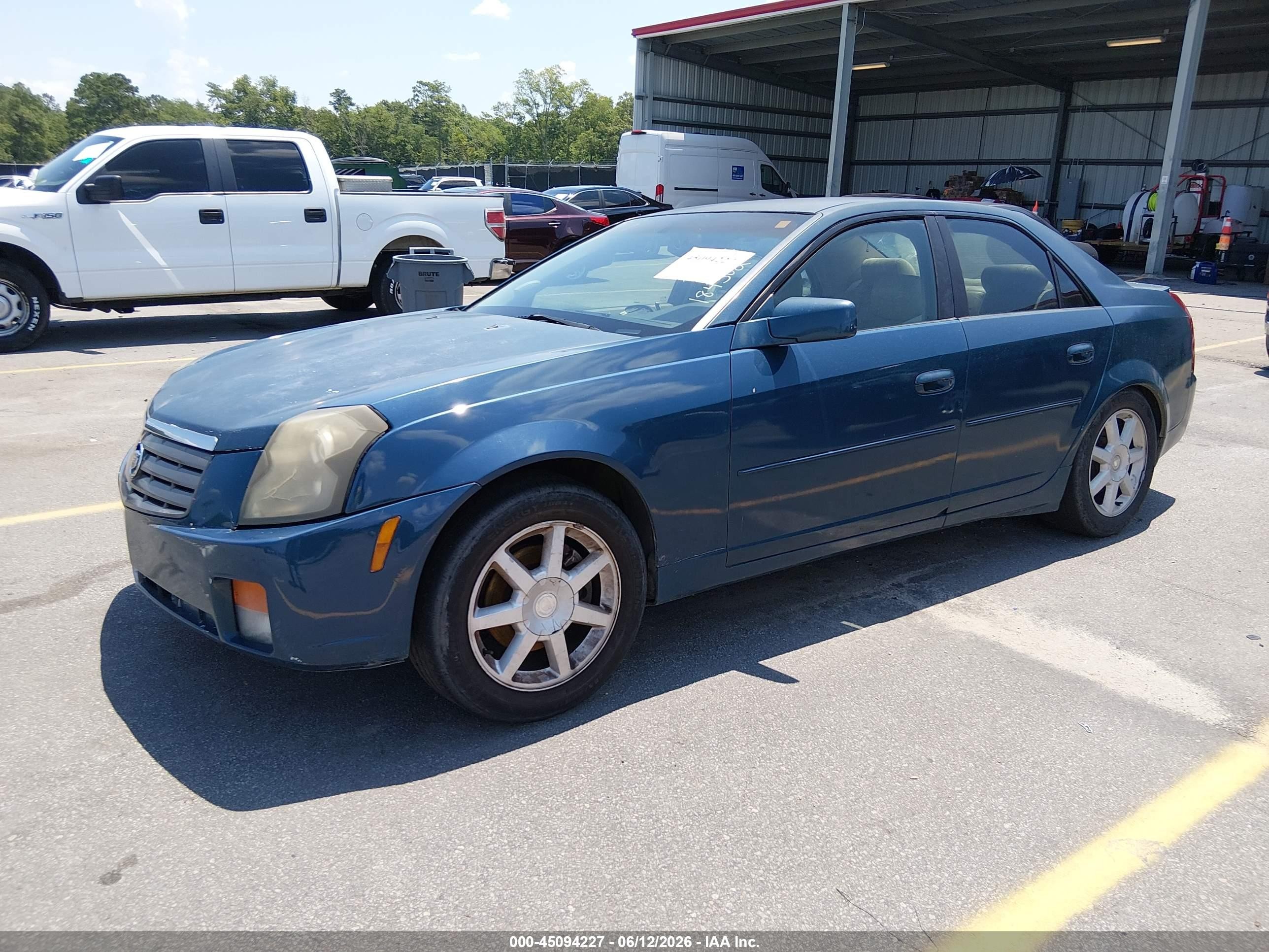 2004 Cadillac Cts Standard Blue vin: 1G6DM577340184302