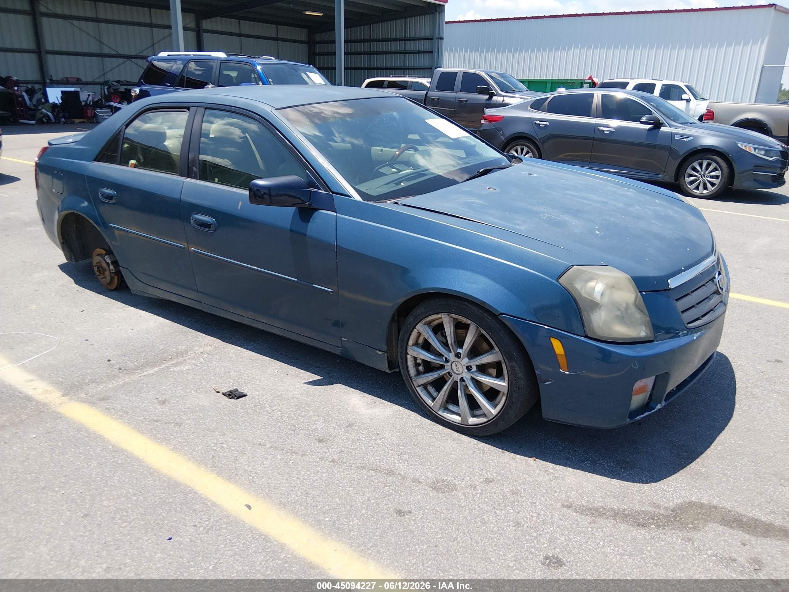 2004 Cadillac Cts Standard Blue vin: 1G6DM577340184302