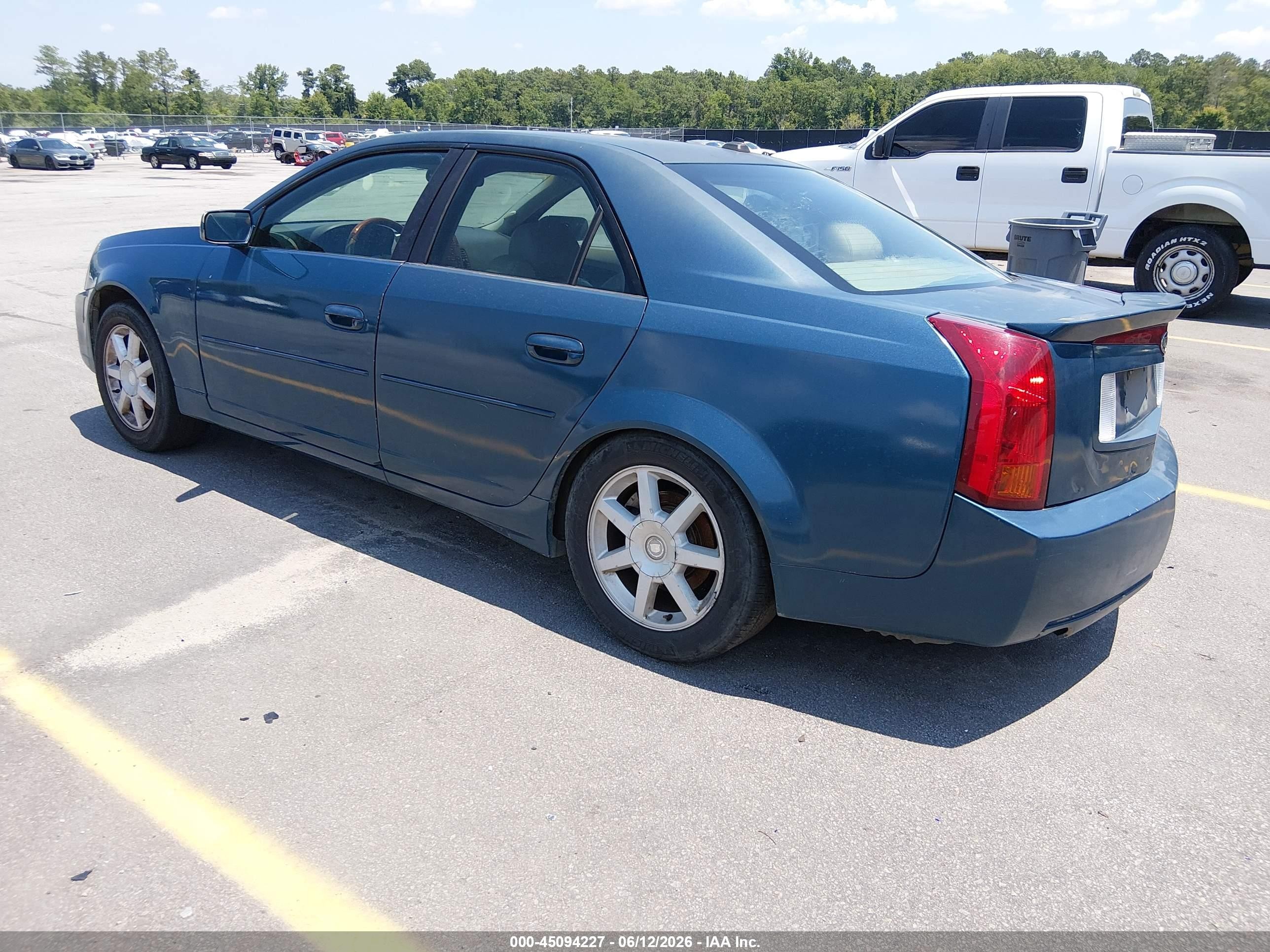 2004 Cadillac Cts Standard Blue vin: 1G6DM577340184302