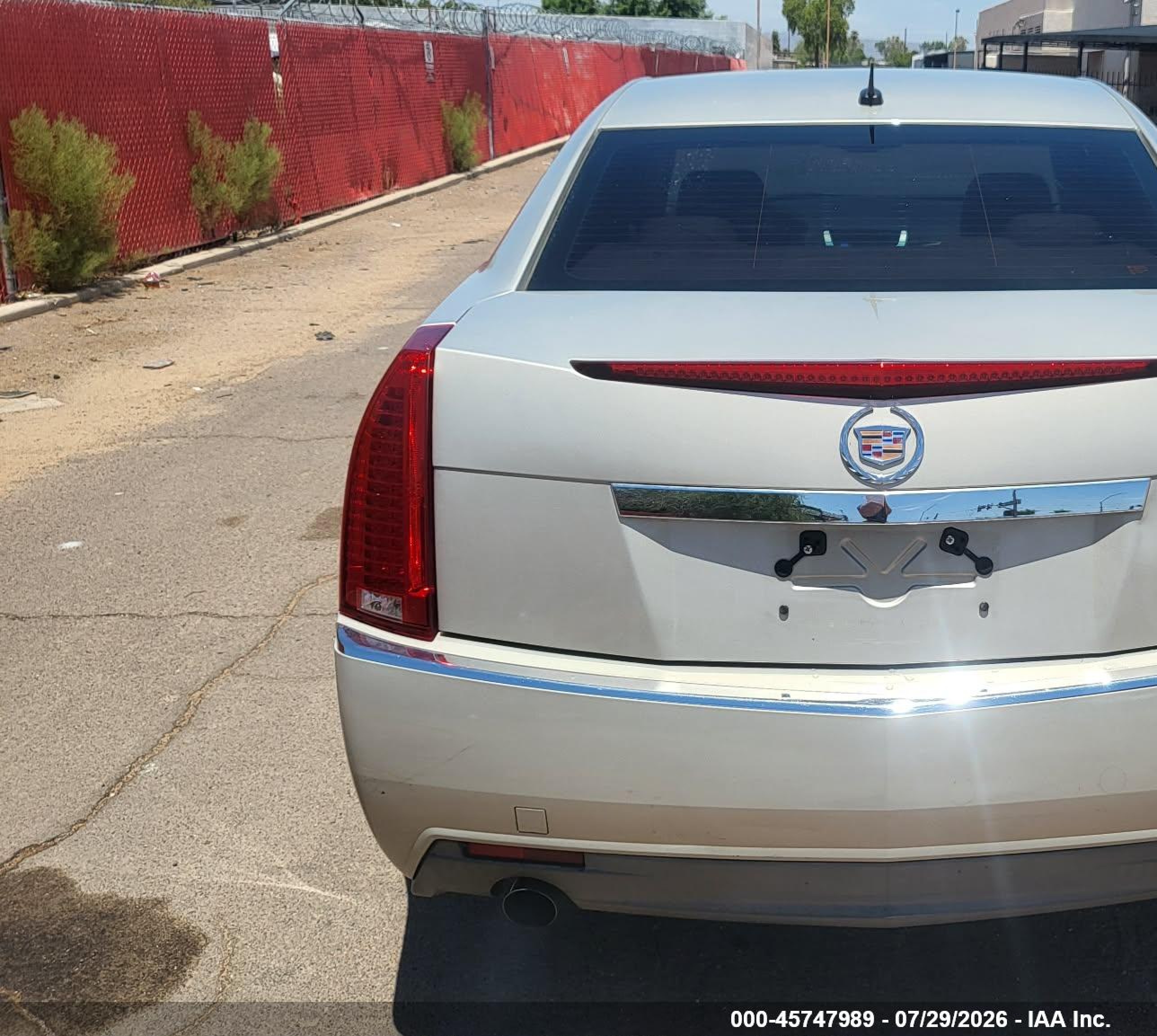 2008 Cadillac Cts Rwd W/1sa Gold vin: 1G6DM577380107841