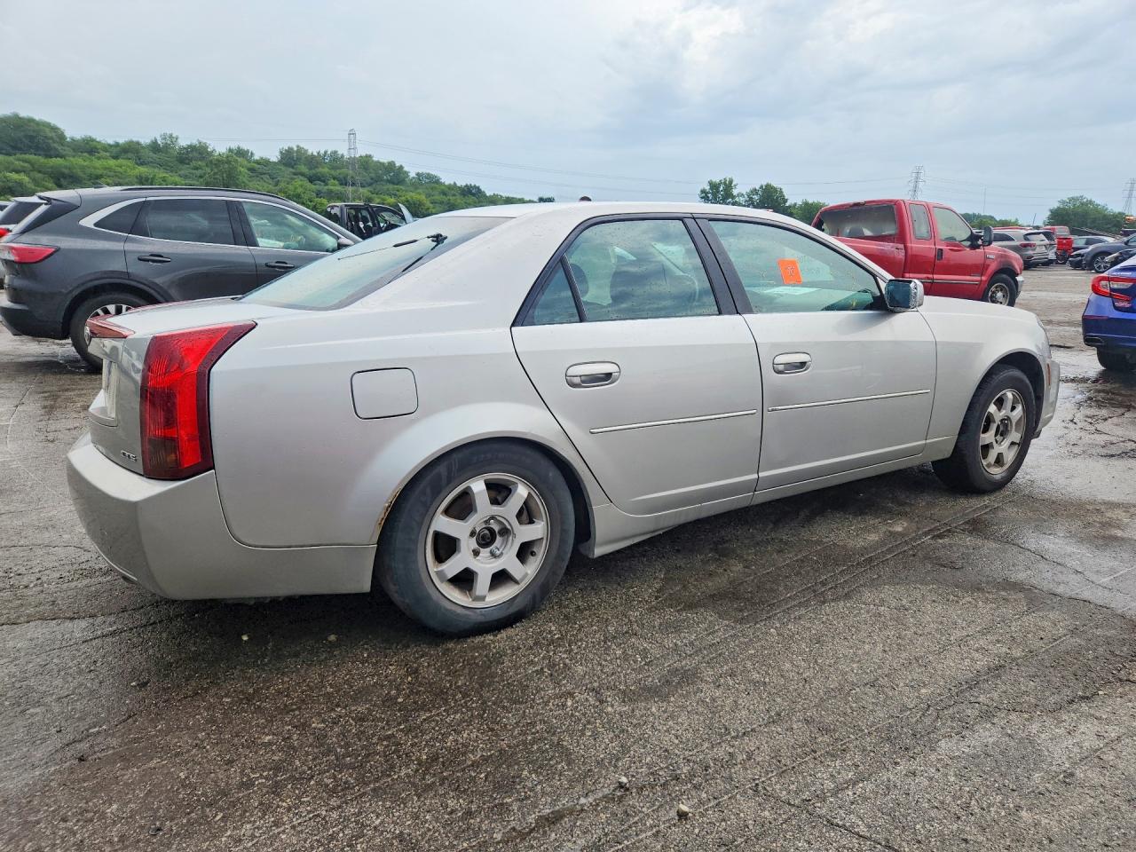 2004 Cadillac Cts Серебряный vin: 1G6DM577440149591