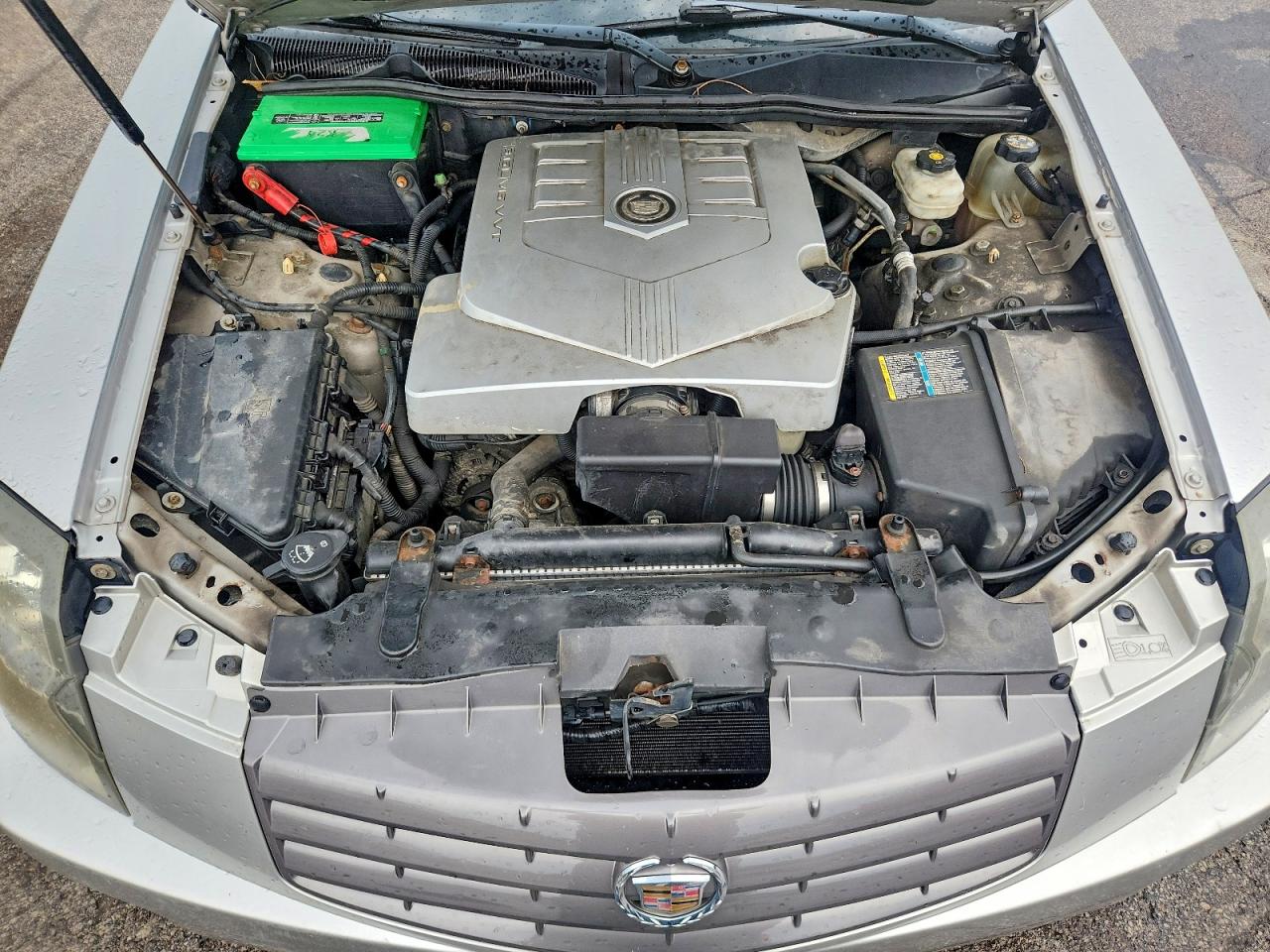 2004 Cadillac Cts Серебряный vin: 1G6DM577440149591