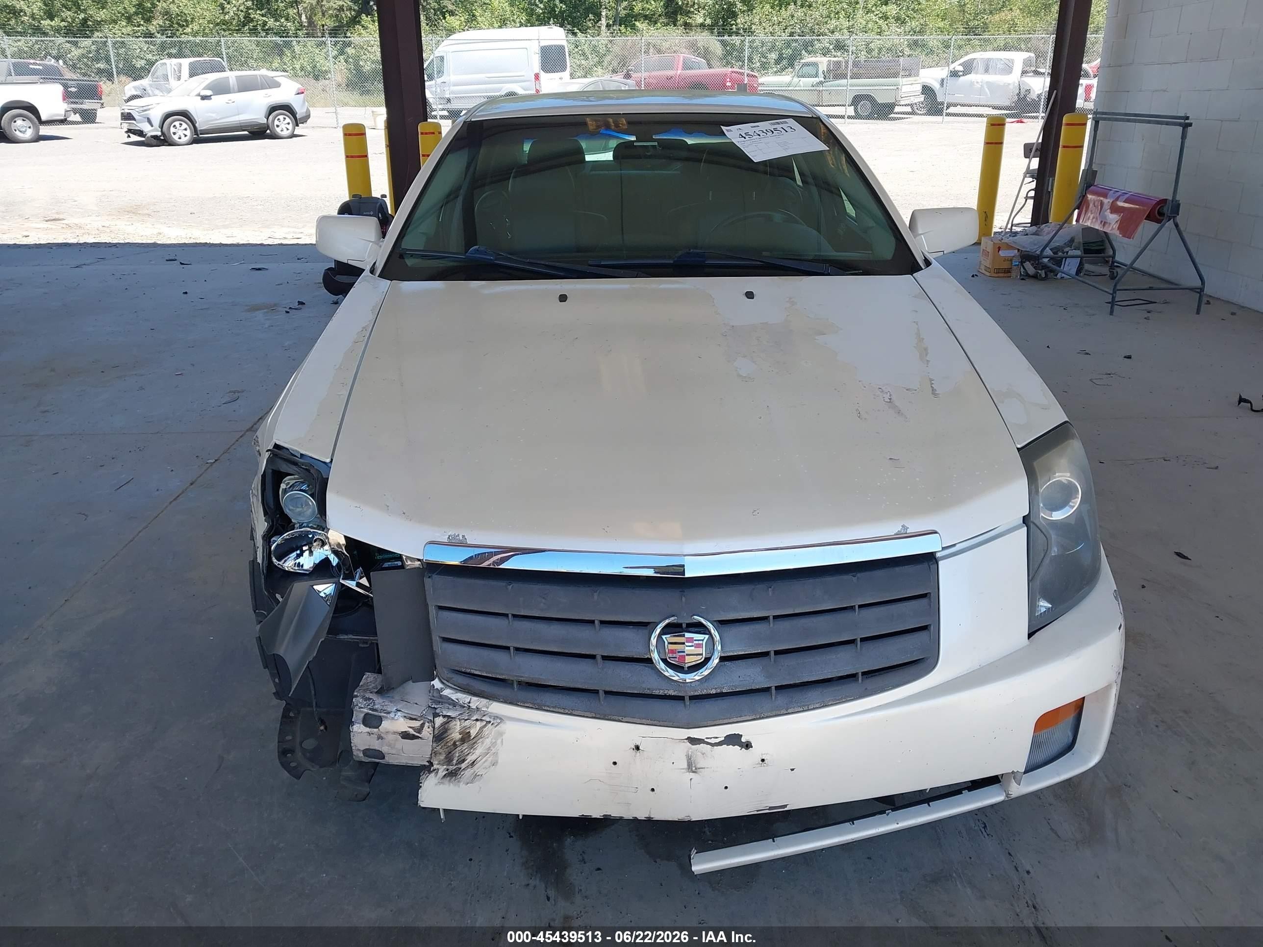 2004 Cadillac Cts Standard Белый vin: 1G6DM577440153673