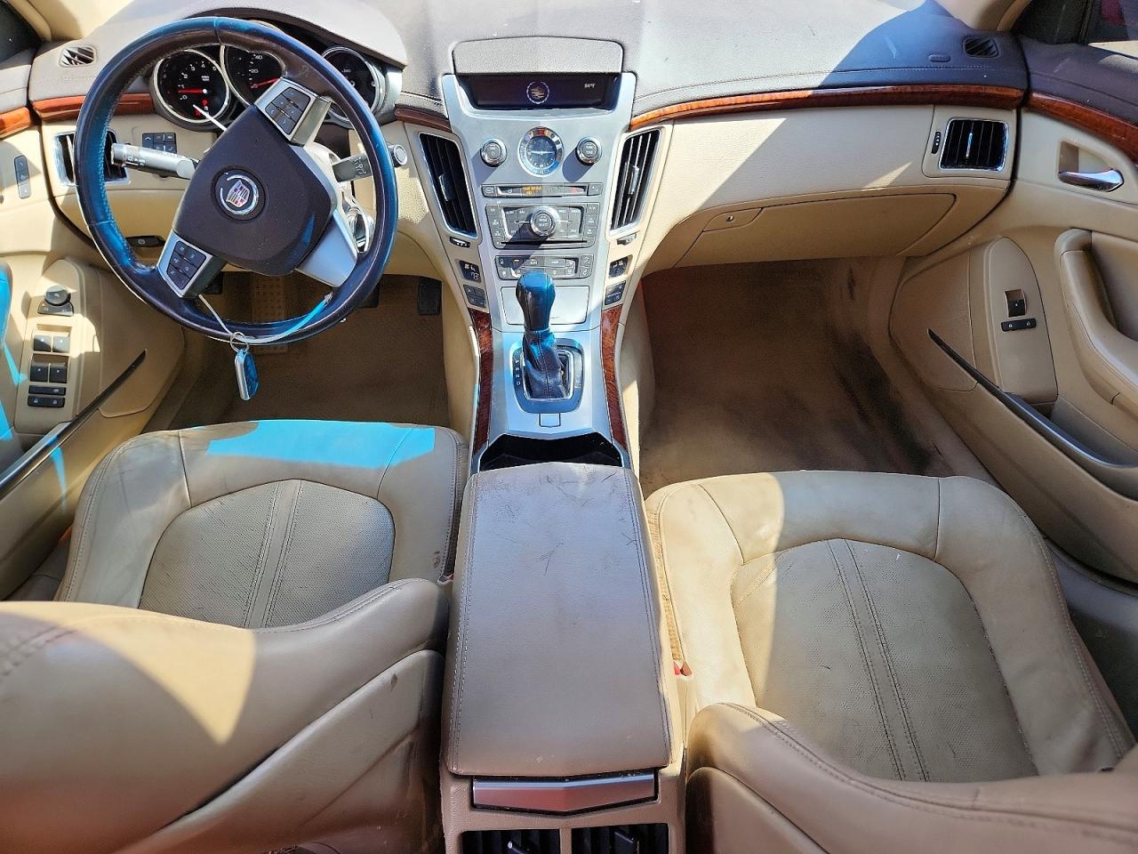 2008 Cadillac Cts Red vin: 1G6DM577480115270