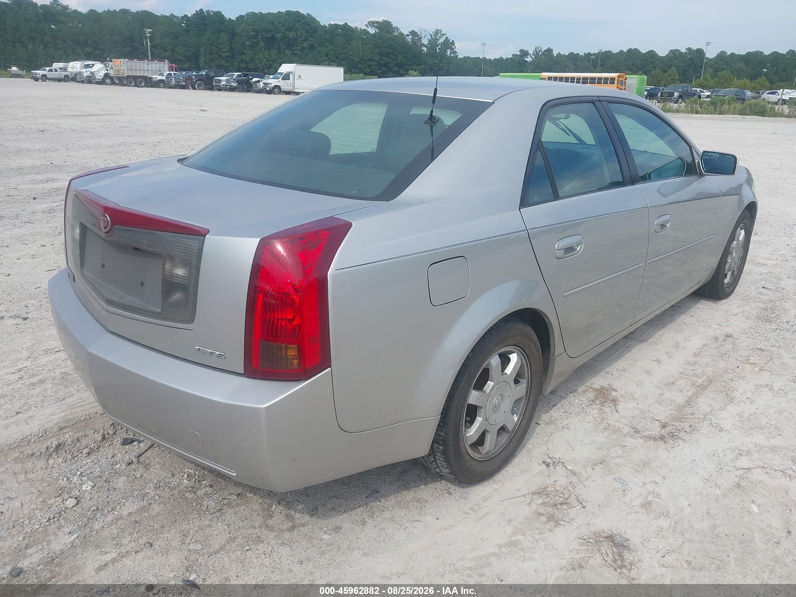 2004 Cadillac Cts Standard Gray vin: 1G6DM577540126207