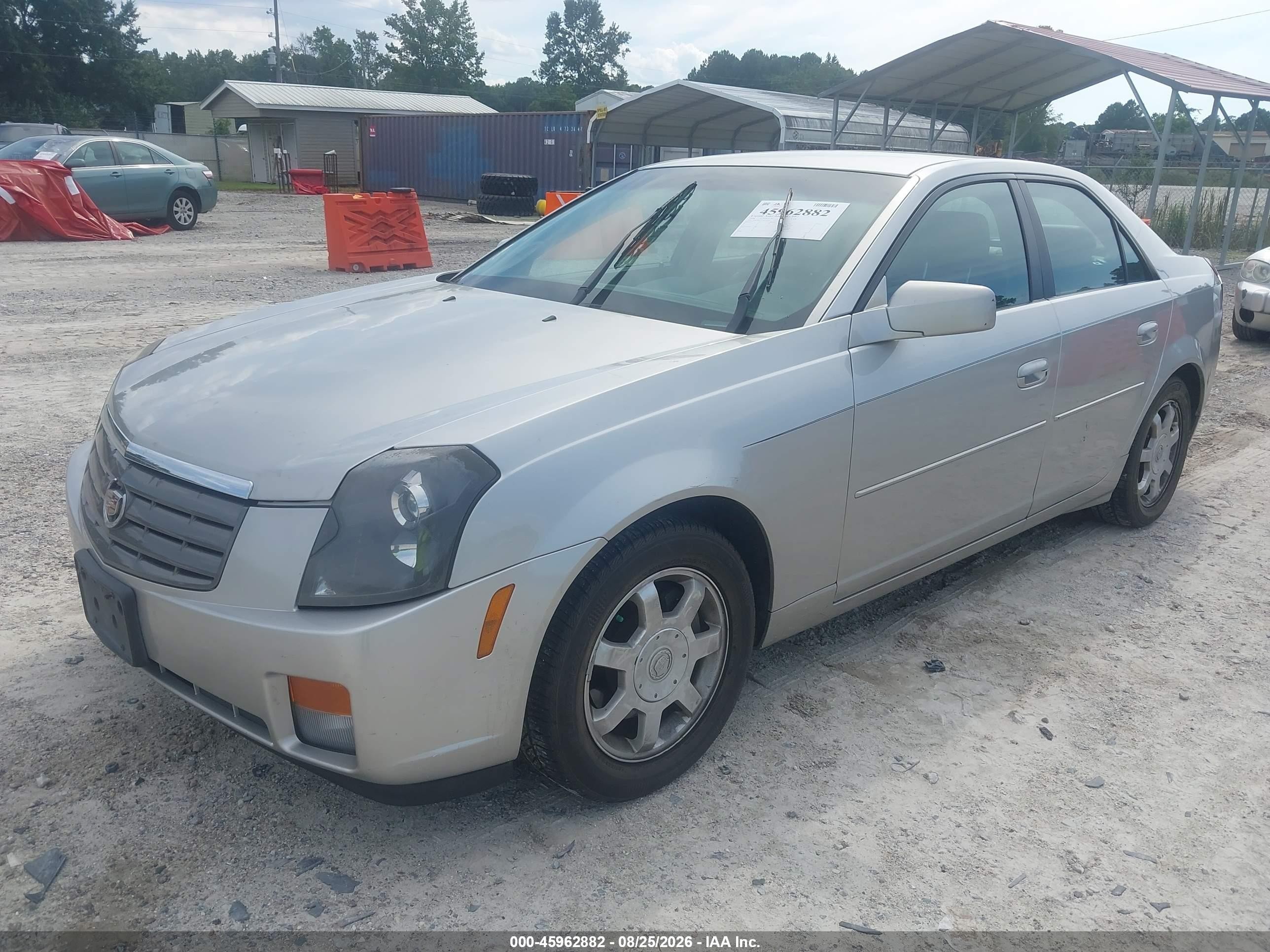 2004 Cadillac Cts Standard Gray vin: 1G6DM577540126207
