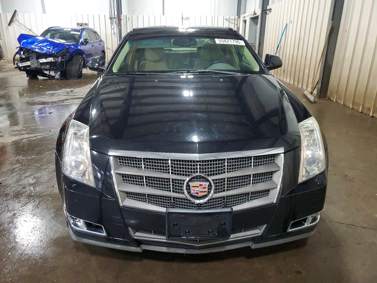 2008 Cadillac Cts Black vin: 1G6DM577580114029