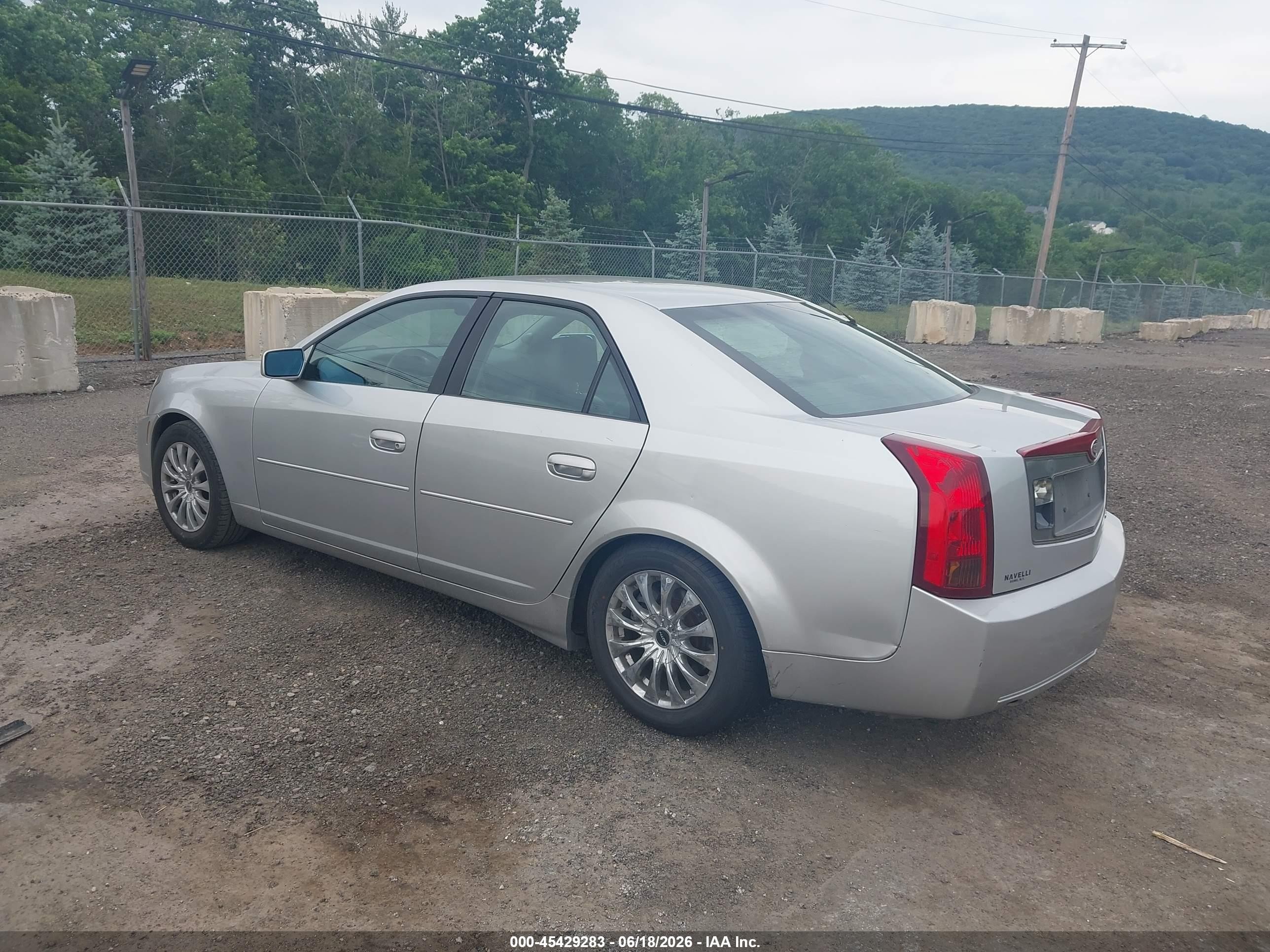 2004 Cadillac Cts Standard Silver vin: 1G6DM577640116141