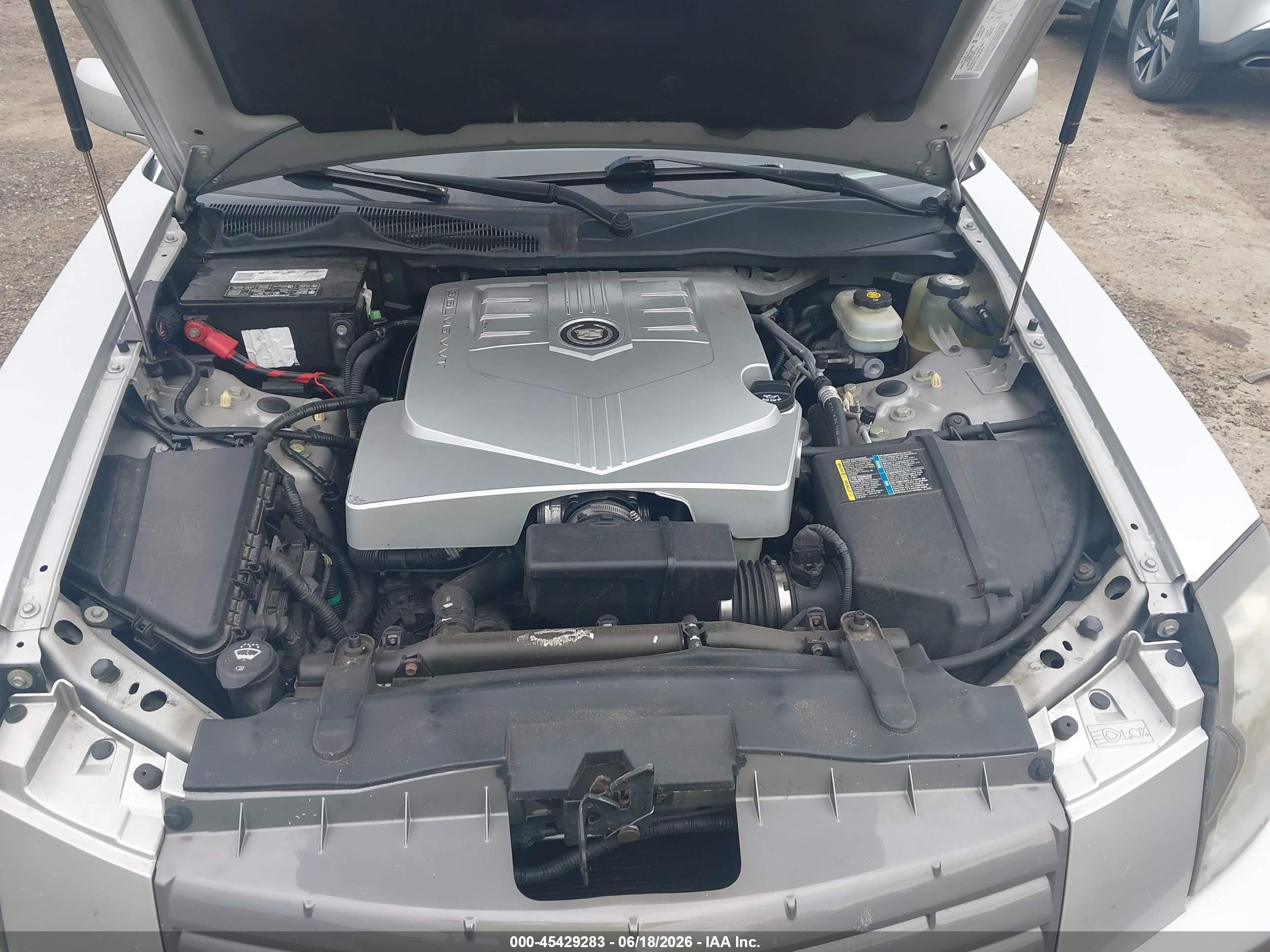 2004 Cadillac Cts Standard Silver vin: 1G6DM577640116141