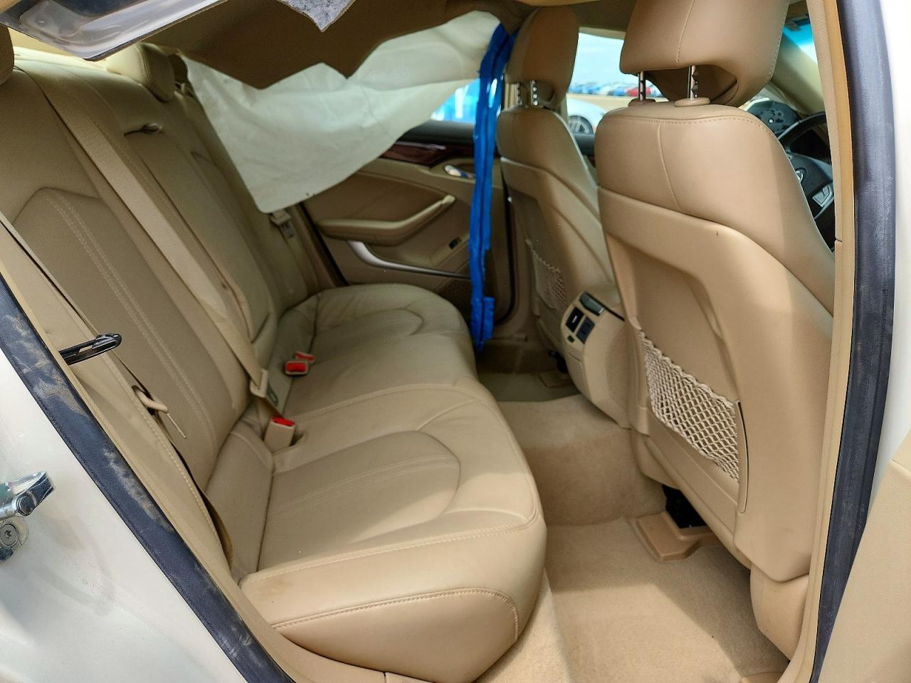 2008 Cadillac Cts Белый vin: 1G6DM577780113674