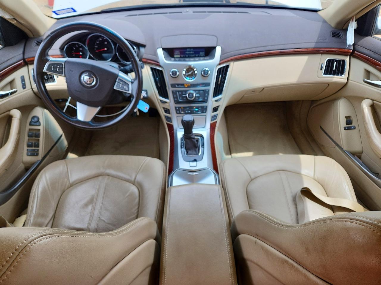 2008 Cadillac Cts Белый vin: 1G6DM577780113674