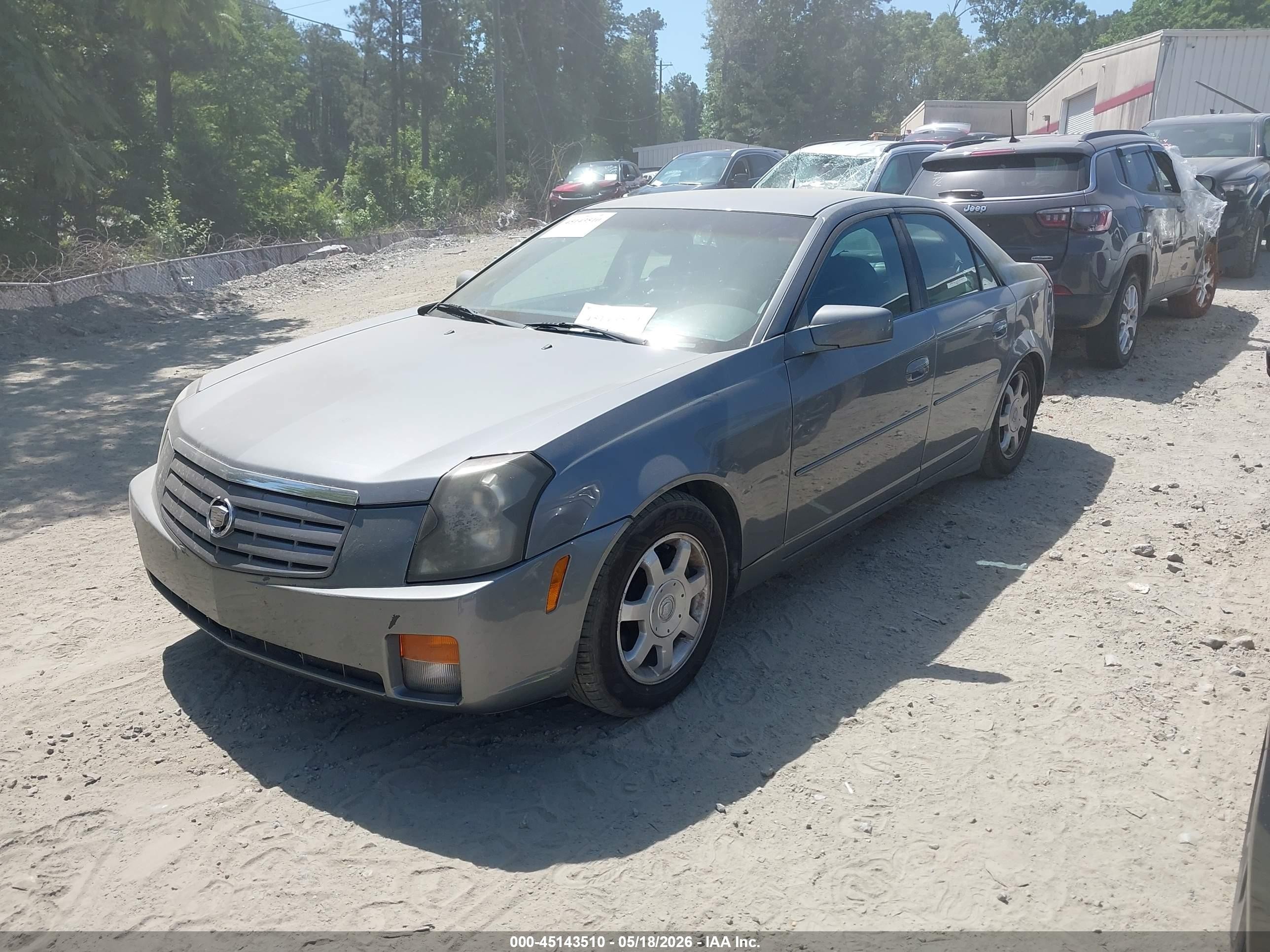 2004 Cadillac Cts Standard Silver vin: 1G6DM577840101107