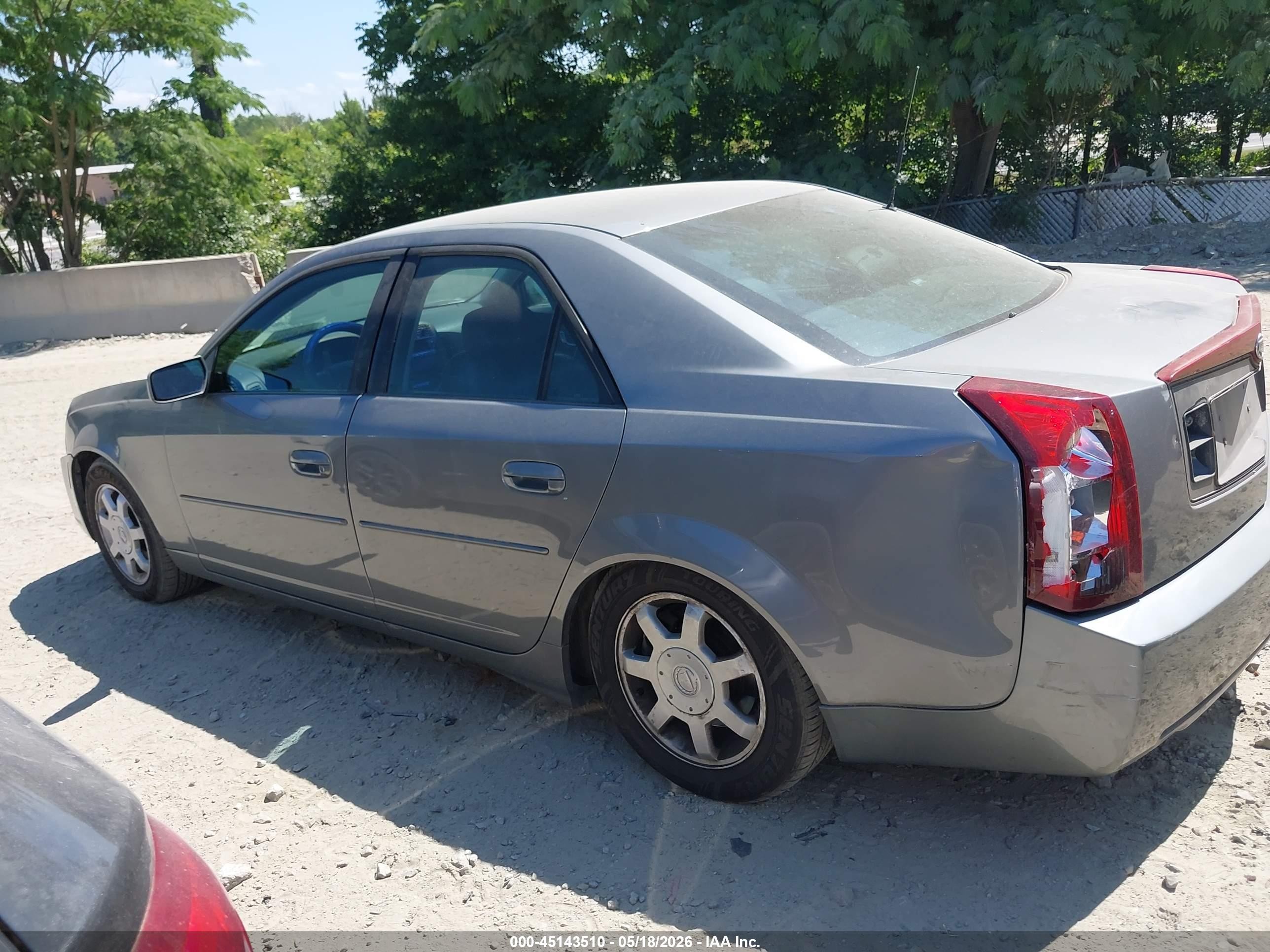 2004 Cadillac Cts Standard Silver vin: 1G6DM577840101107