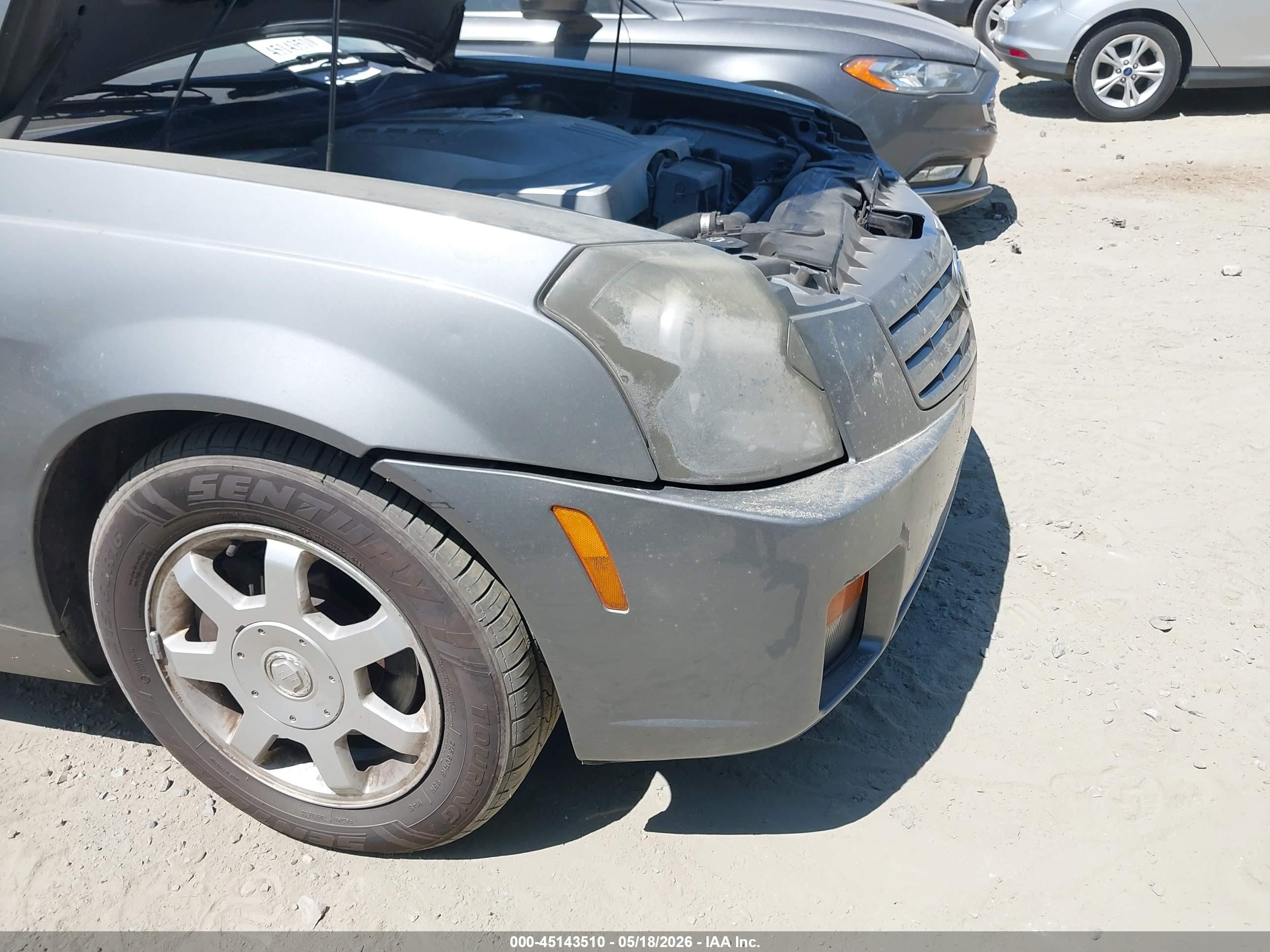 2004 Cadillac Cts Standard Silver vin: 1G6DM577840101107