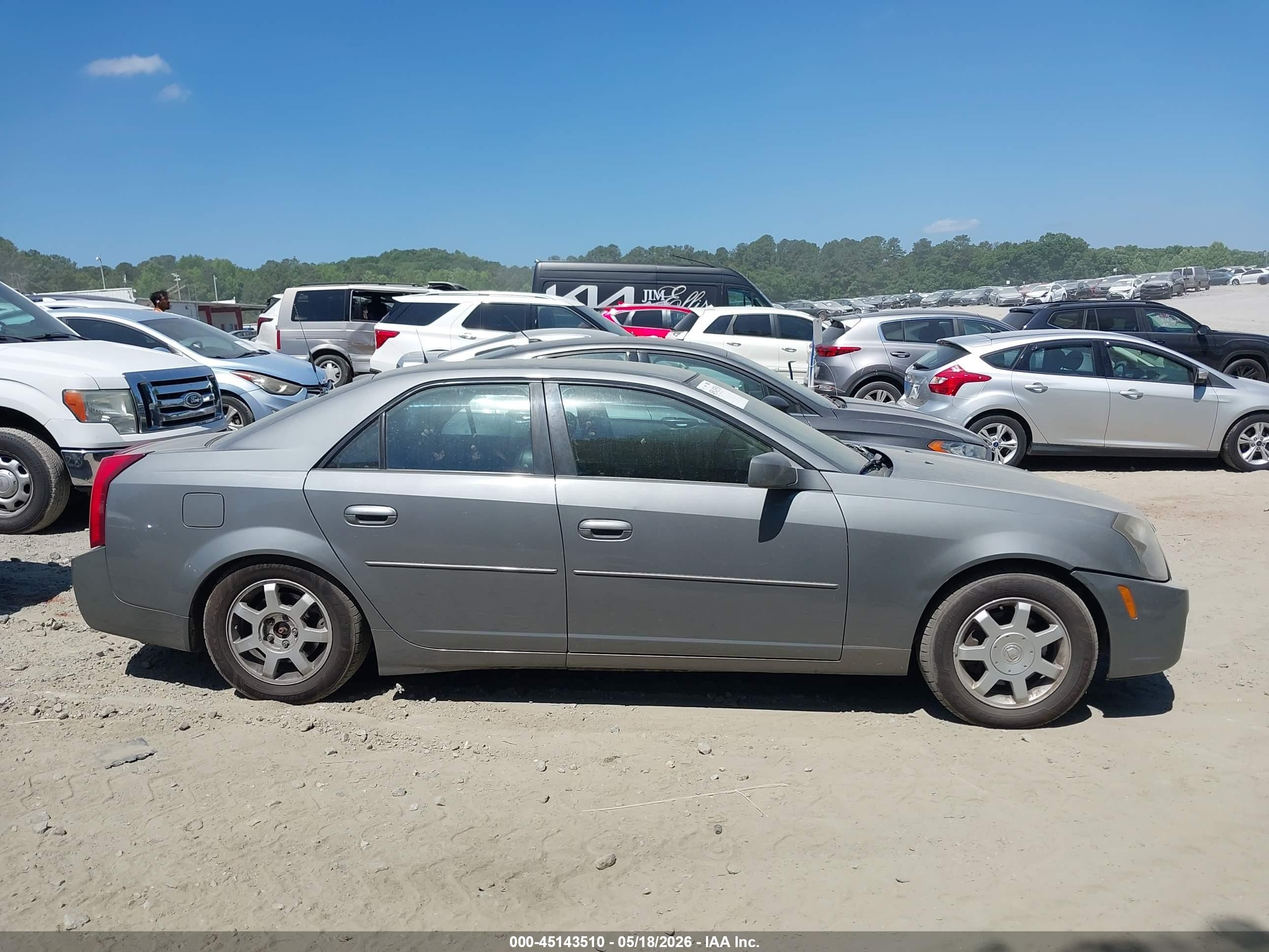 2004 Cadillac Cts Standard Silver vin: 1G6DM577840101107
