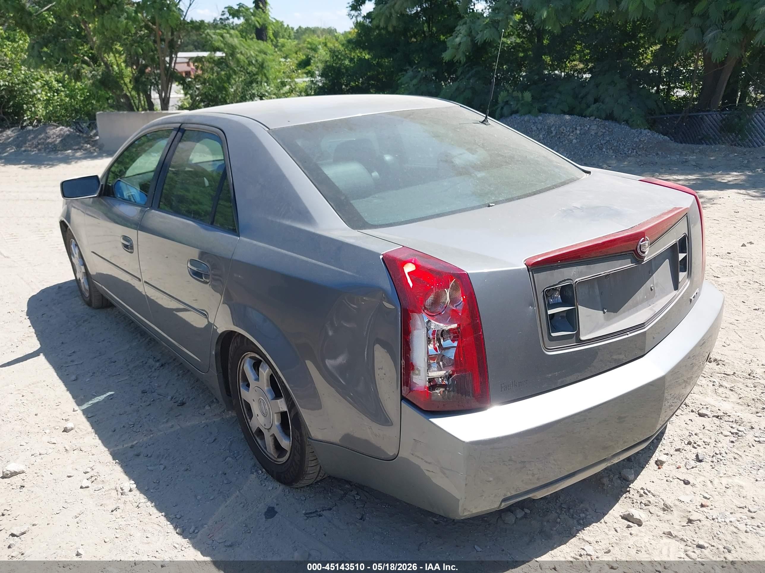 2004 Cadillac Cts Standard Silver vin: 1G6DM577840101107