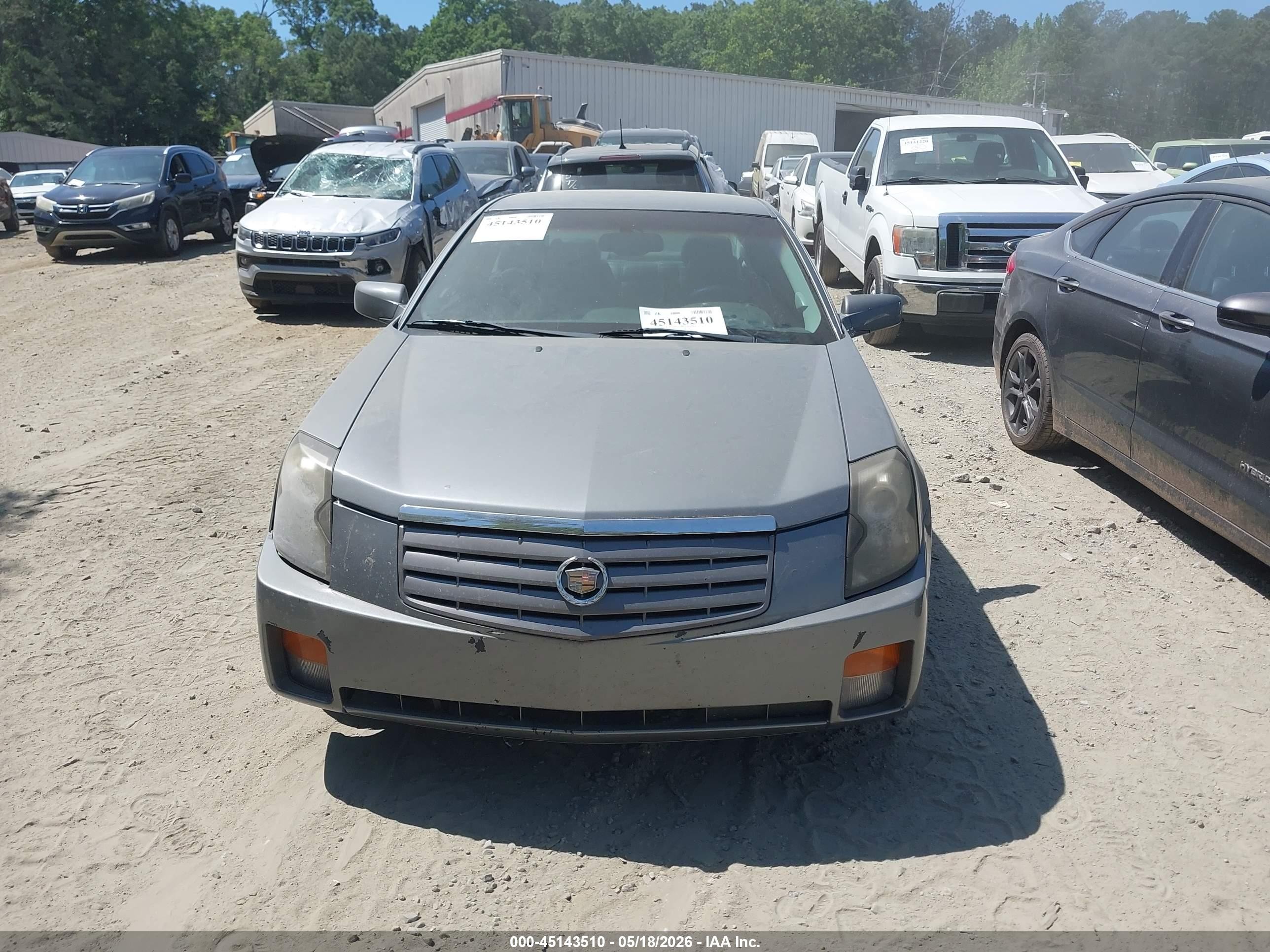 2004 Cadillac Cts Standard Silver vin: 1G6DM577840101107