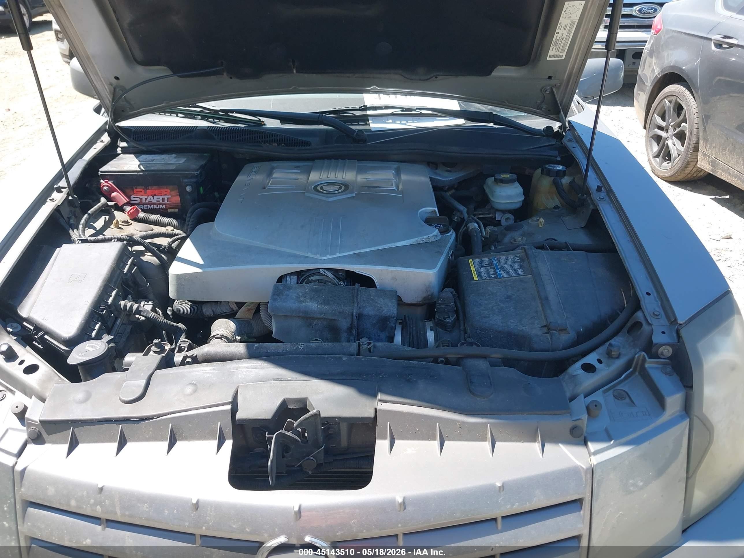 2004 Cadillac Cts Standard Silver vin: 1G6DM577840101107