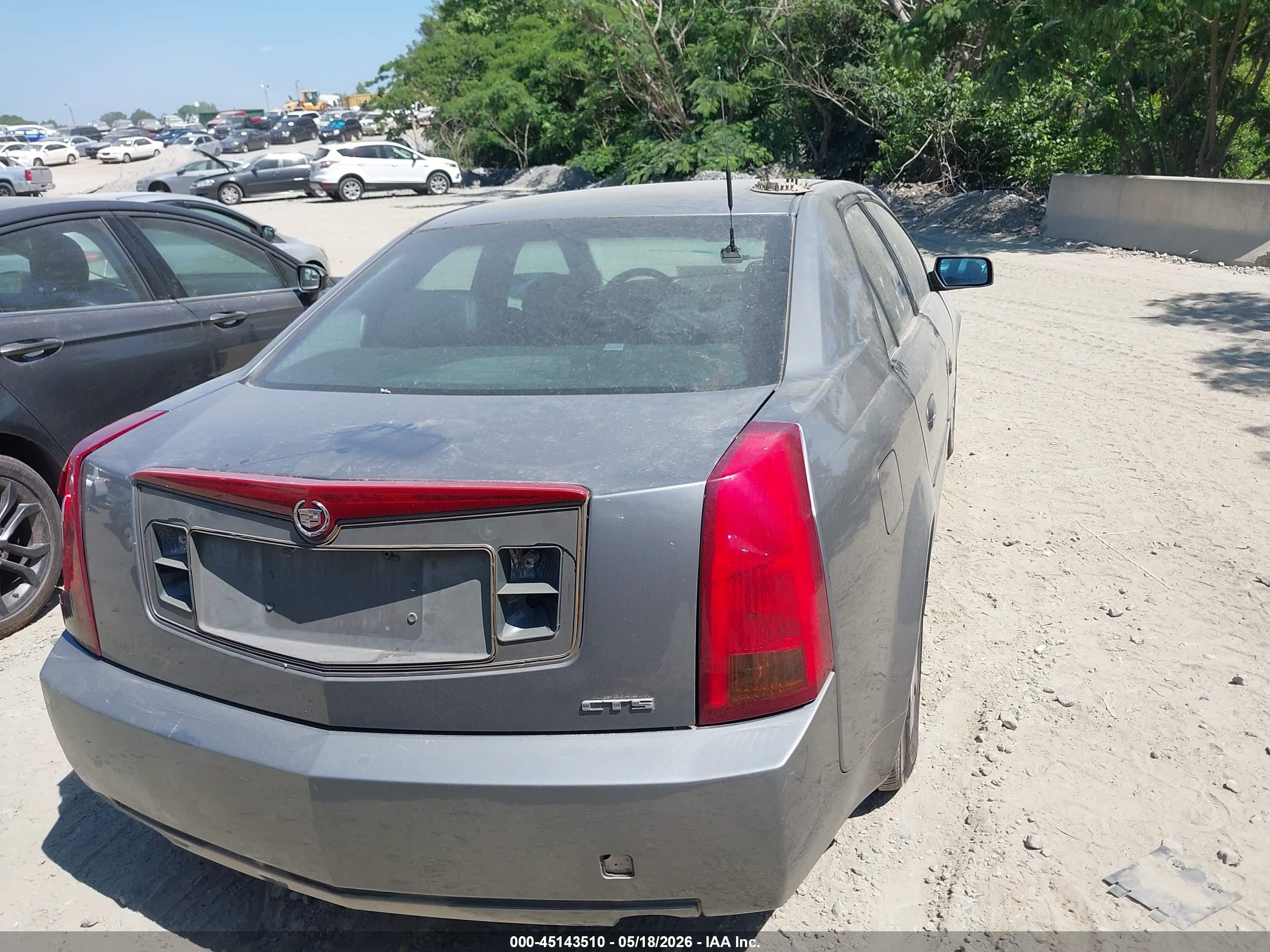 2004 Cadillac Cts Standard Silver vin: 1G6DM577840101107