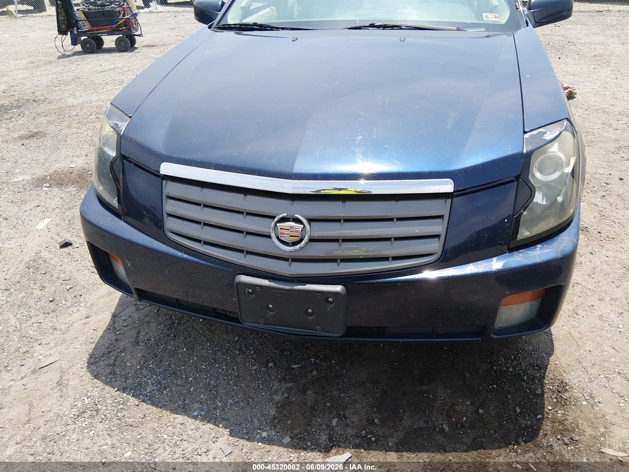 2004 Cadillac Cts Standard Dark Blue vin: 1G6DM577840123673