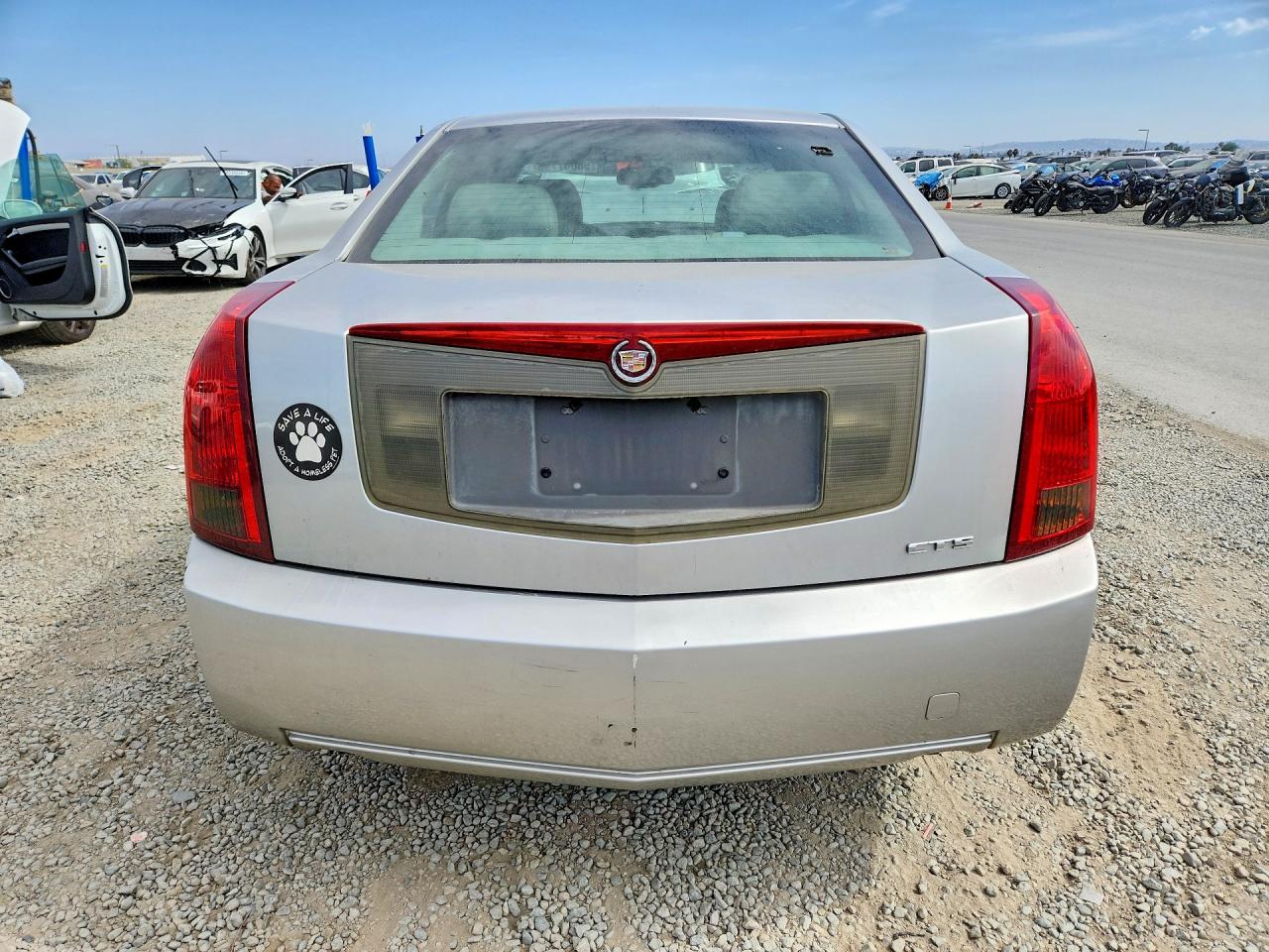 2004 Cadillac Cts Silver vin: 1G6DM577840124919