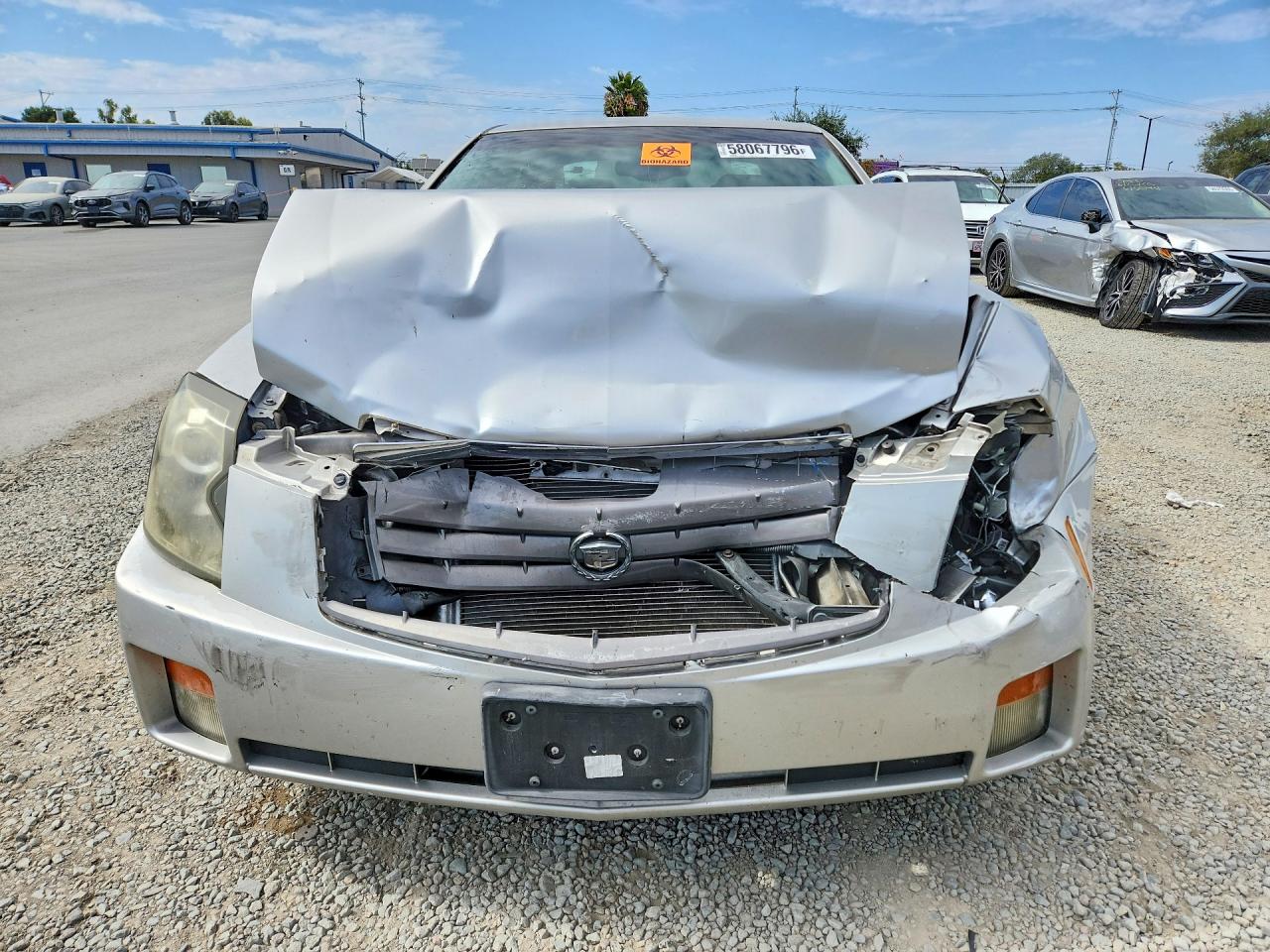 2004 Cadillac Cts Silver vin: 1G6DM577840124919