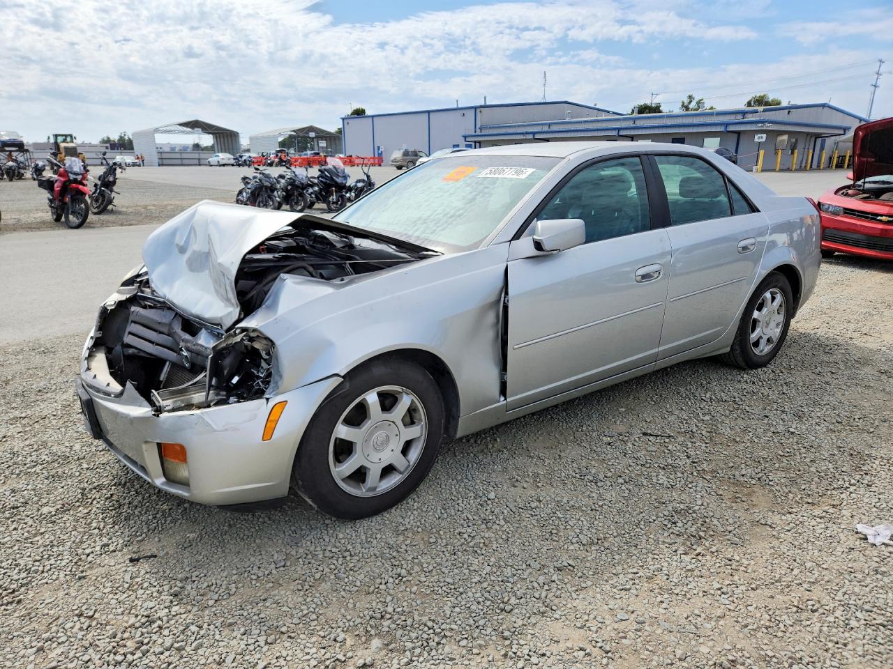 2004 Cadillac Cts Silver vin: 1G6DM577840124919