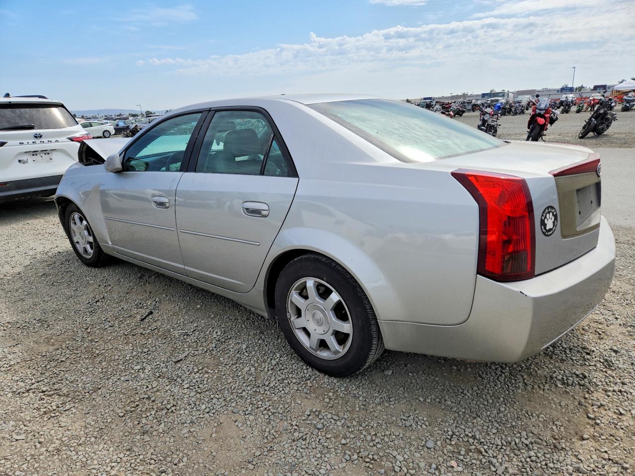 2004 Cadillac Cts Silver vin: 1G6DM577840124919