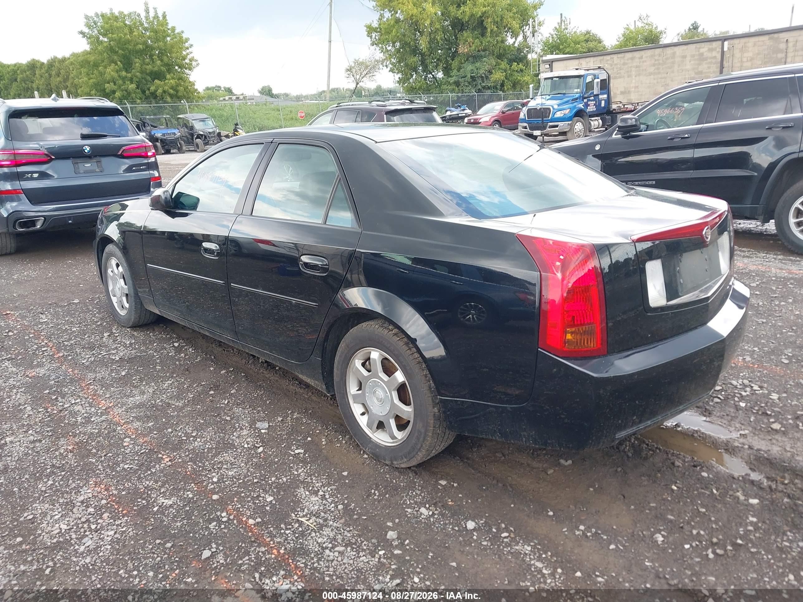 2004 Cadillac Cts Standard Black vin: 1G6DM577840181167