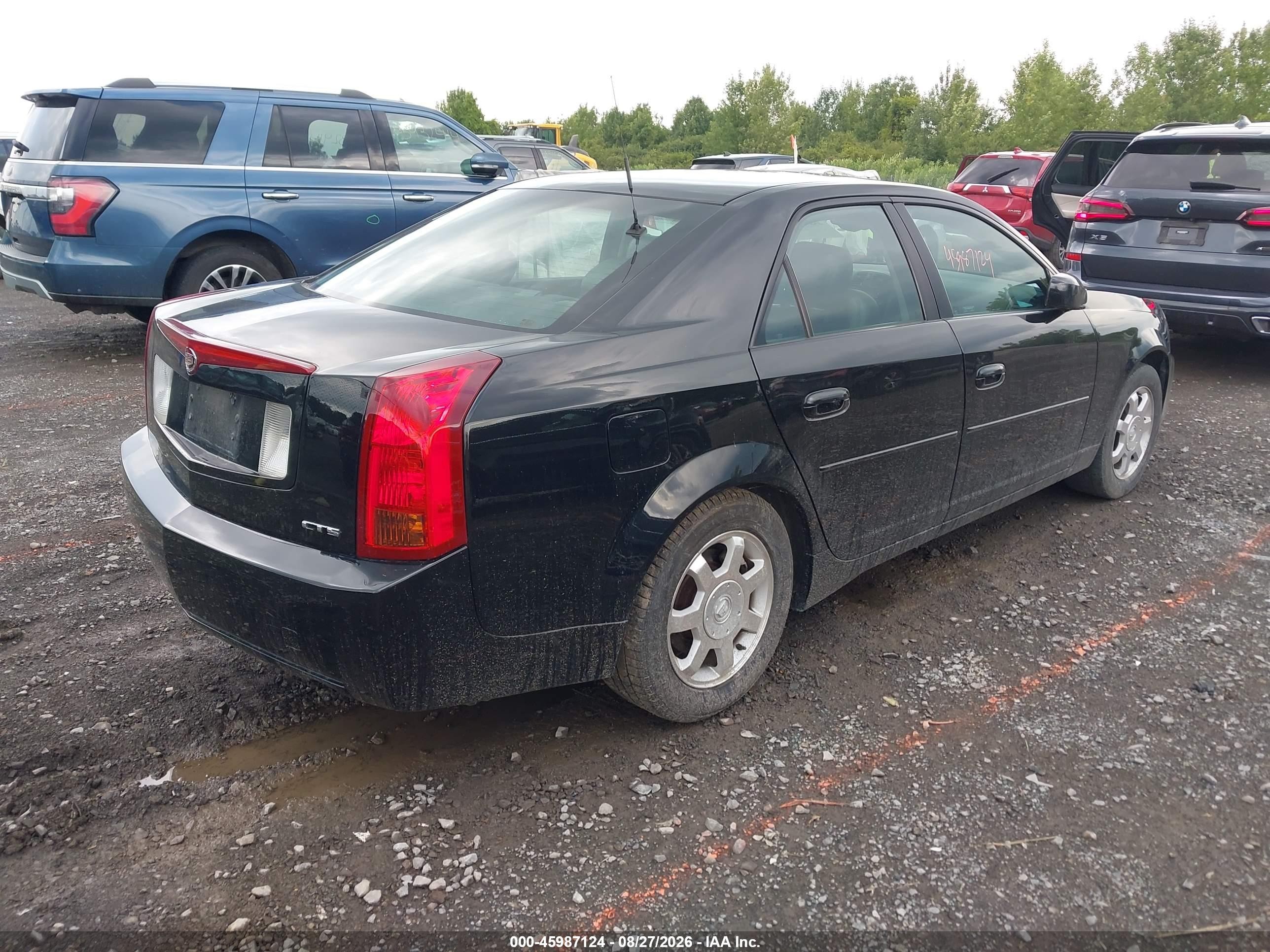 2004 Cadillac Cts Standard Black vin: 1G6DM577840181167