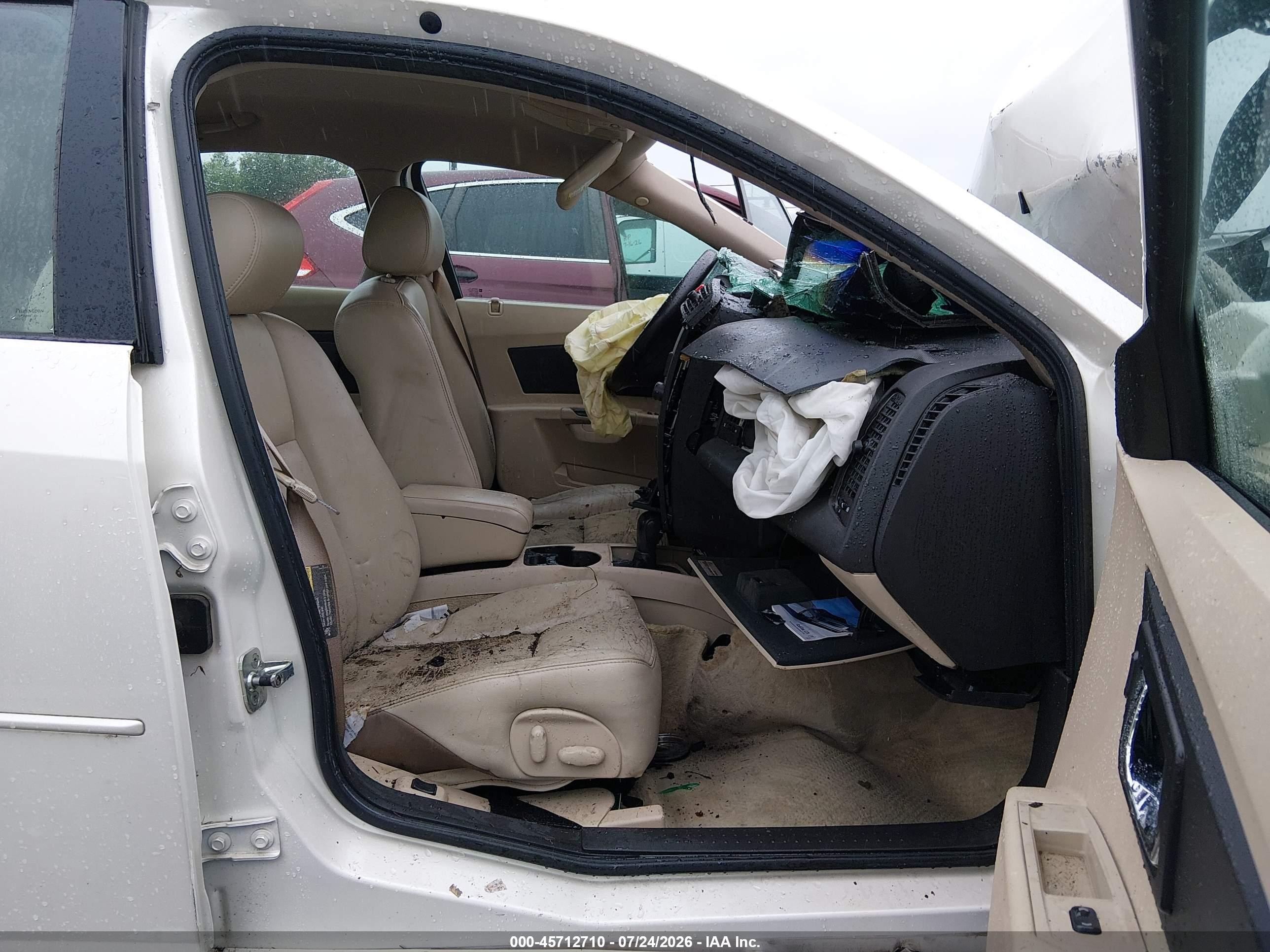 2004 Cadillac Cts   White vin: 1G6DM577940172347