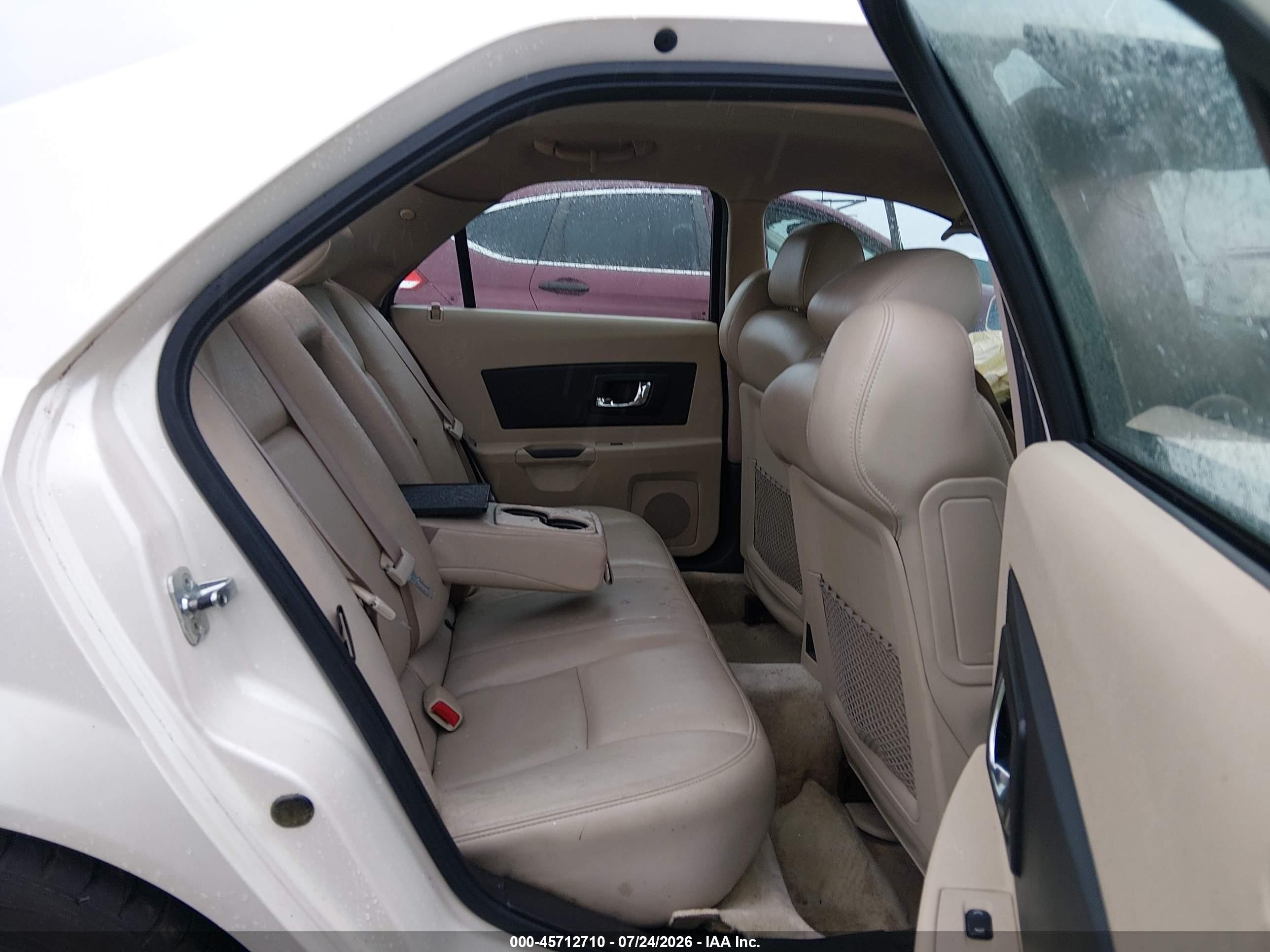 2004 Cadillac Cts   White vin: 1G6DM577940172347