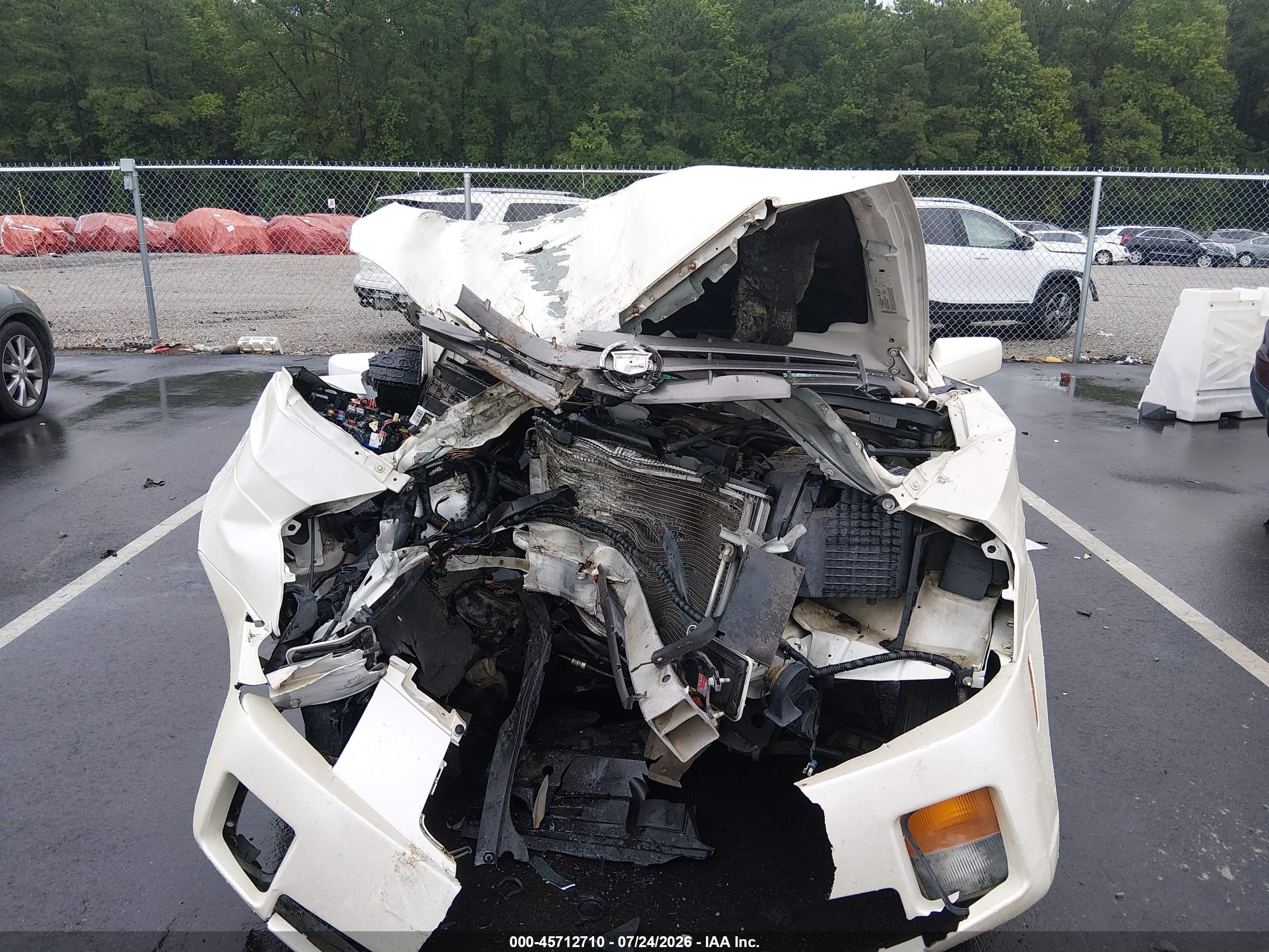 2004 Cadillac Cts   White vin: 1G6DM577940172347