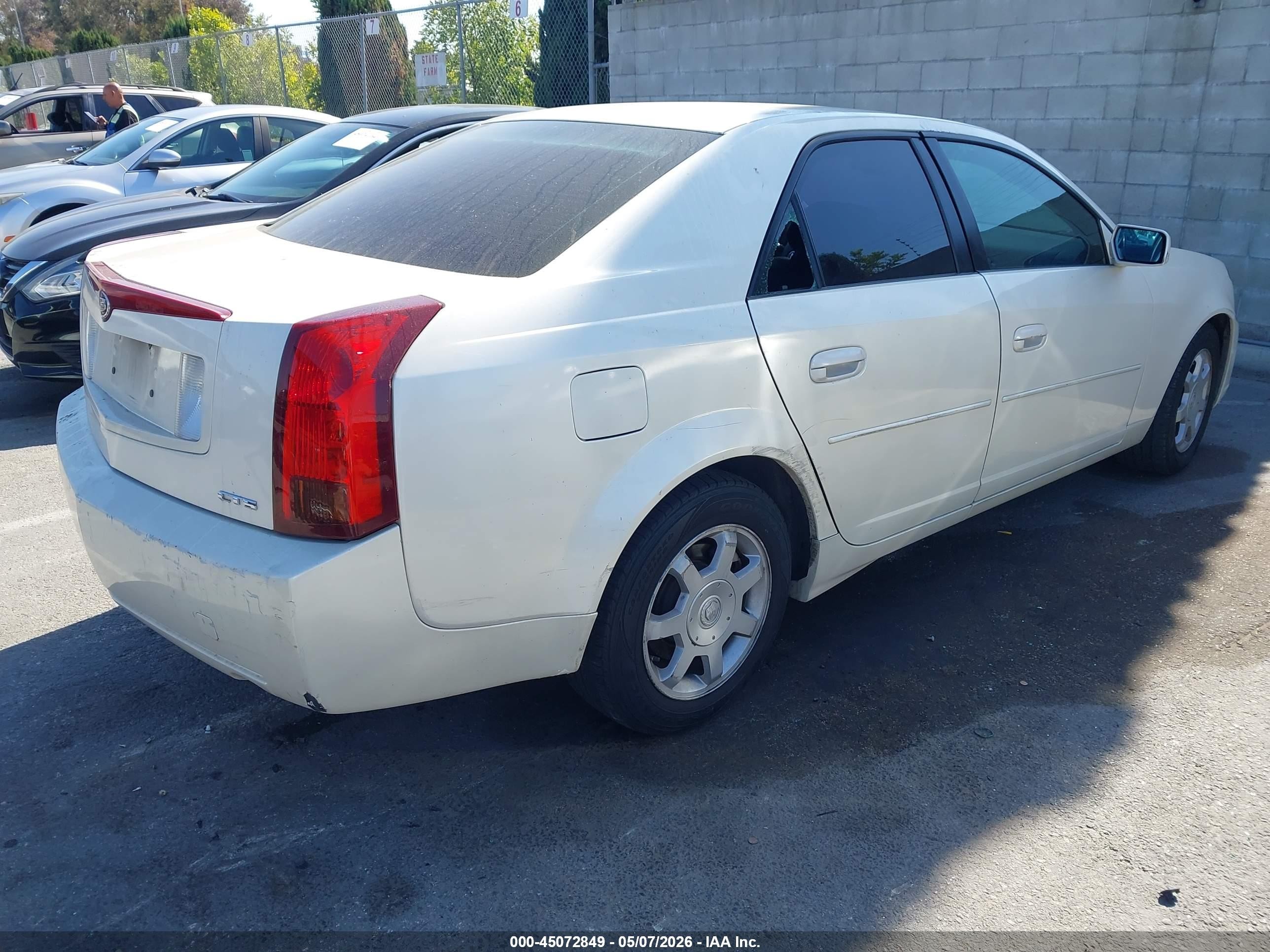2004 Cadillac Cts Standard Cream vin: 1G6DM577940173109