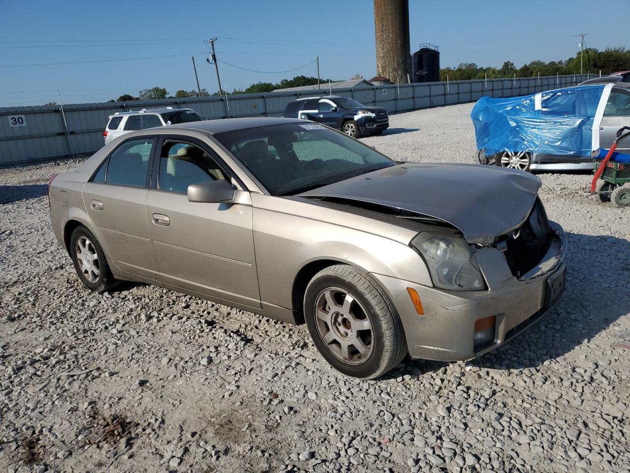 2004 Cadillac Cts Tan vin: 1G6DM577940184188