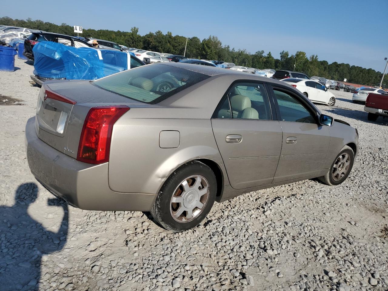 2004 Cadillac Cts Tan vin: 1G6DM577940184188