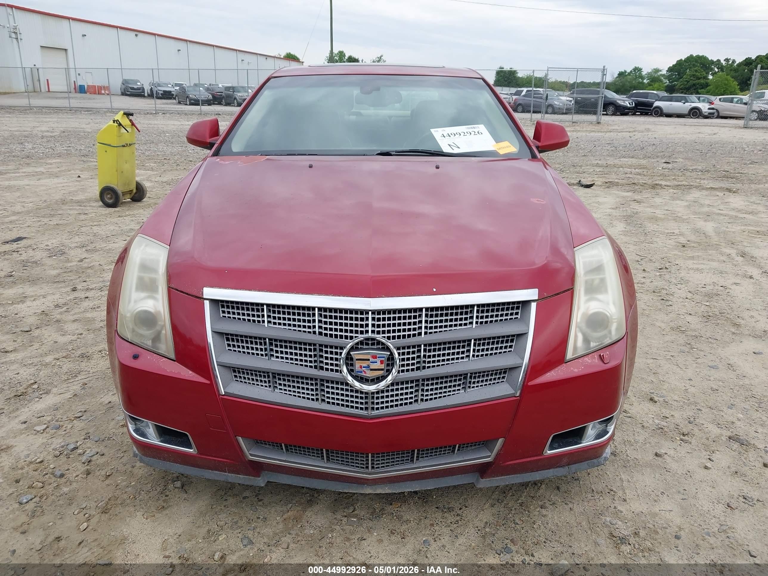 2008 Cadillac Cts Standard Red vin: 1G6DM577980122585