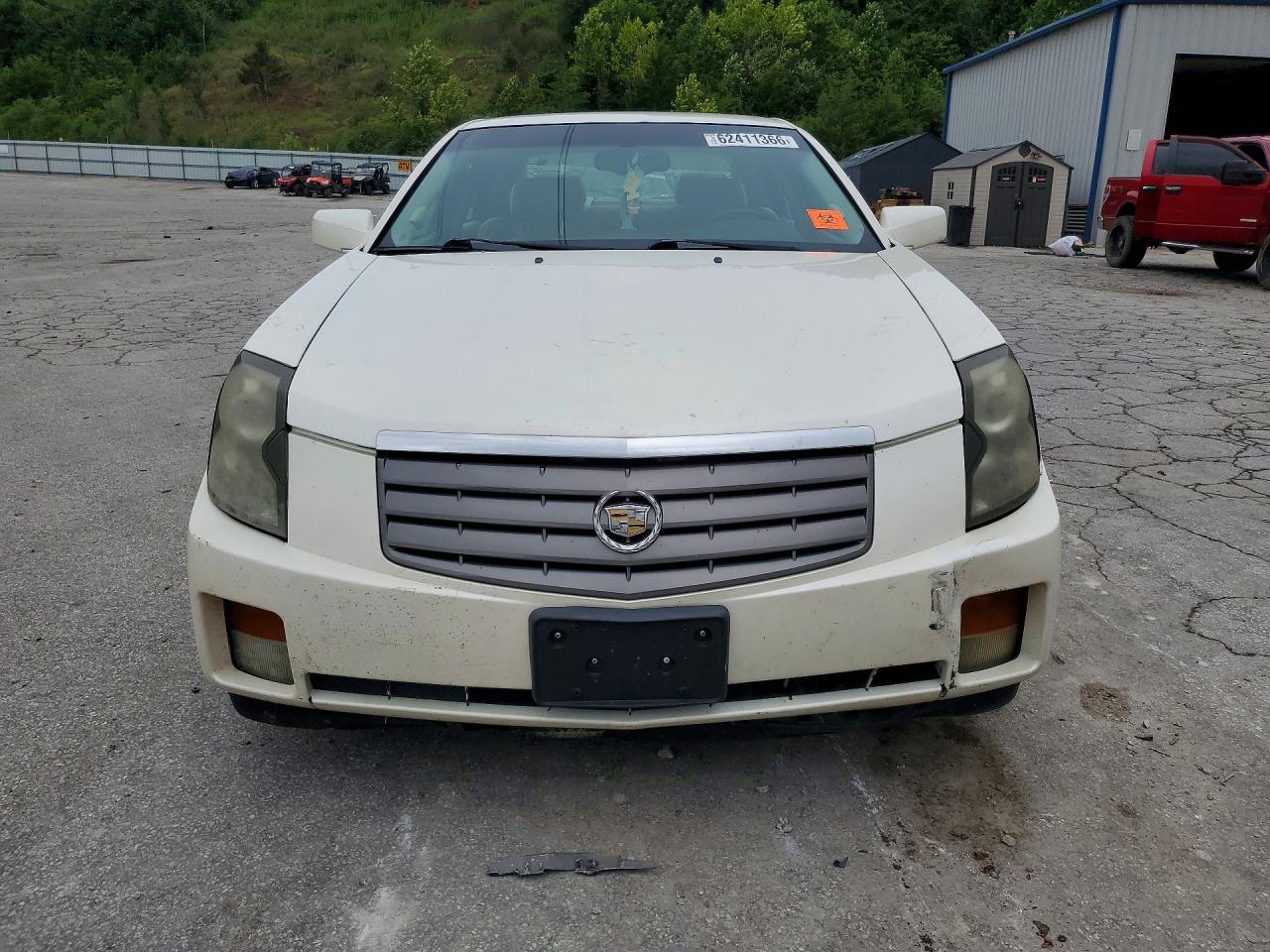 2004 Cadillac Cts White vin: 1G6DM577X40120659