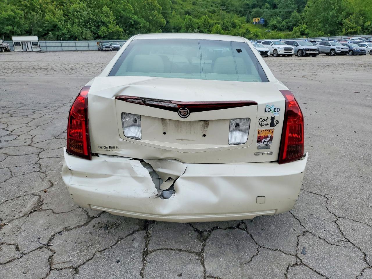 2004 Cadillac Cts White vin: 1G6DM577X40120659