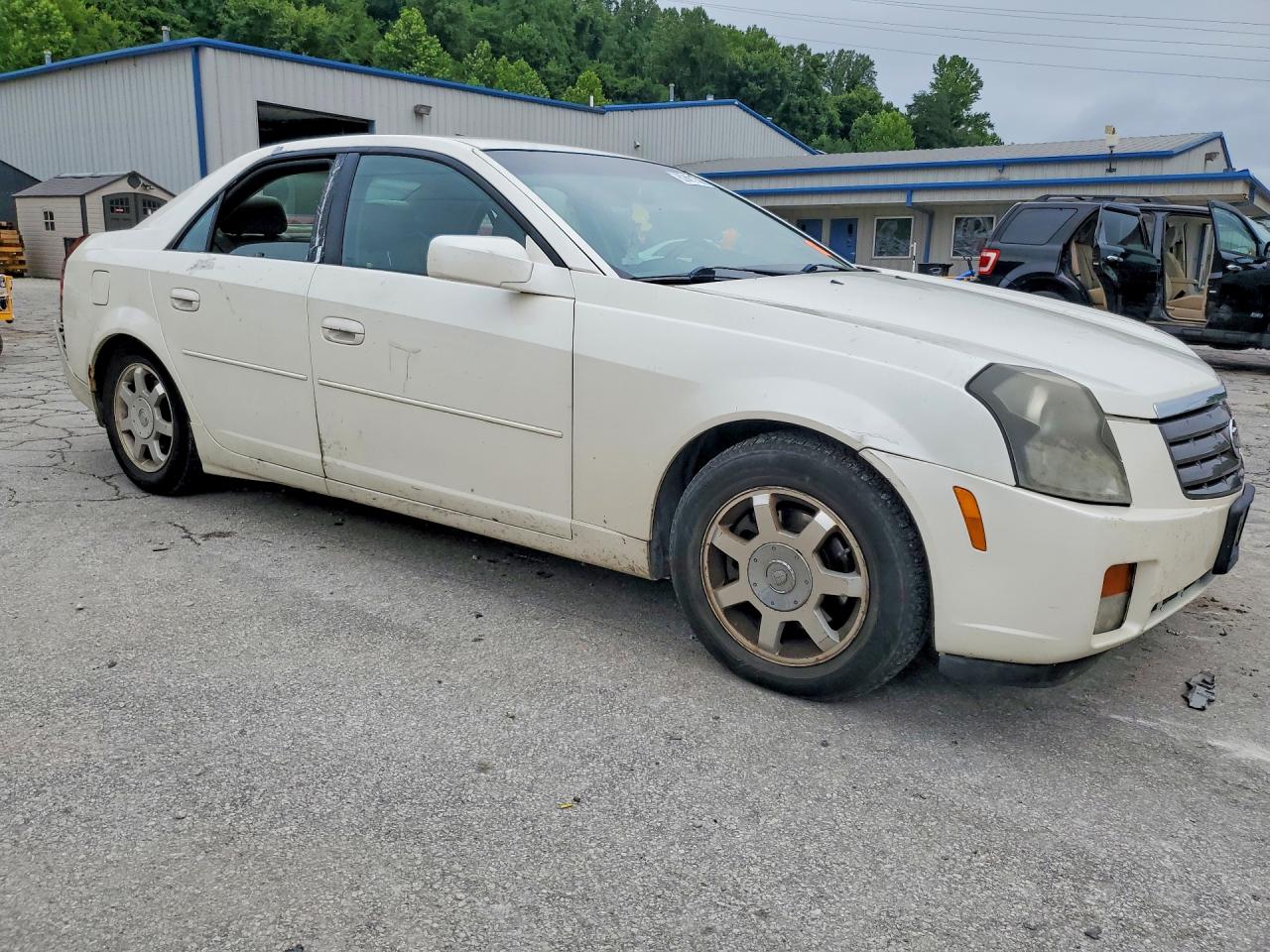 2004 Cadillac Cts White vin: 1G6DM577X40120659