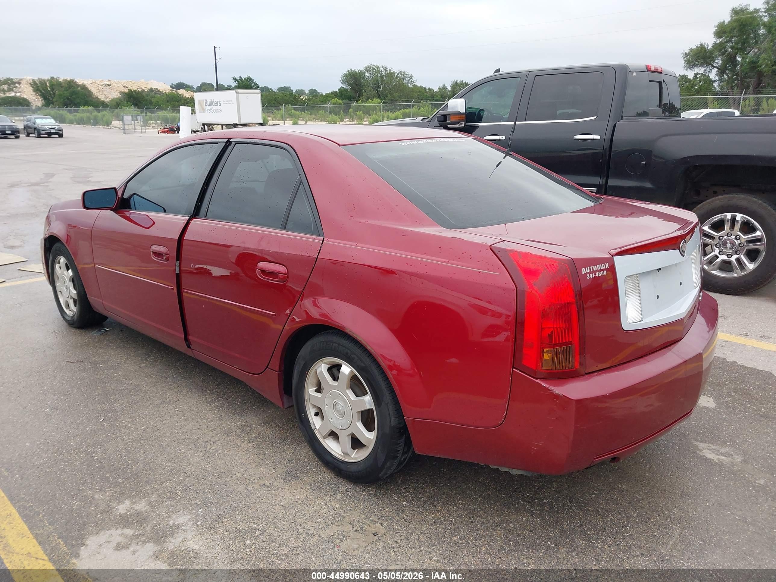 2004 Cadillac Cts Standard Red vin: 1G6DM577X40136246
