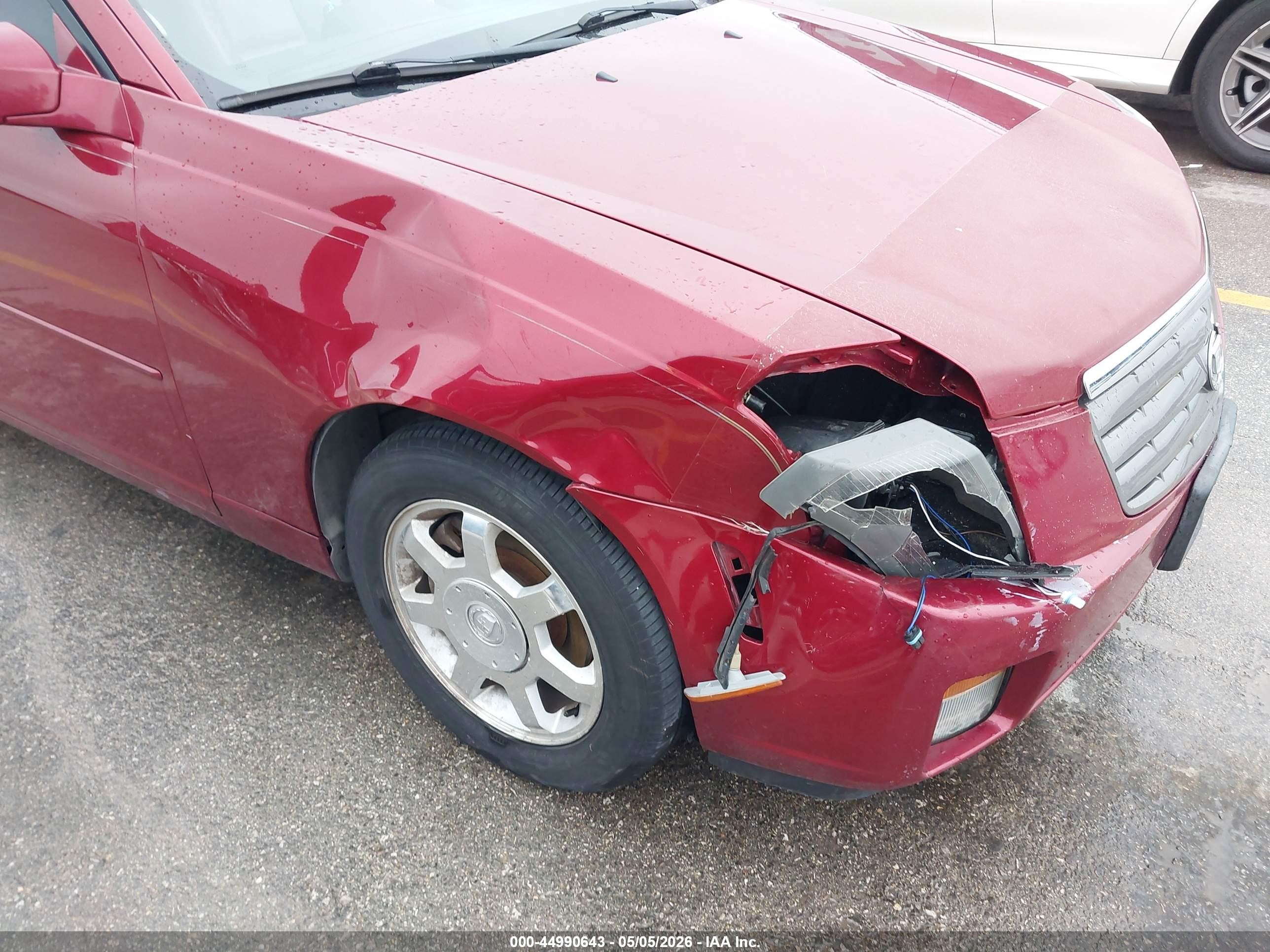 2004 Cadillac Cts Standard Red vin: 1G6DM577X40136246