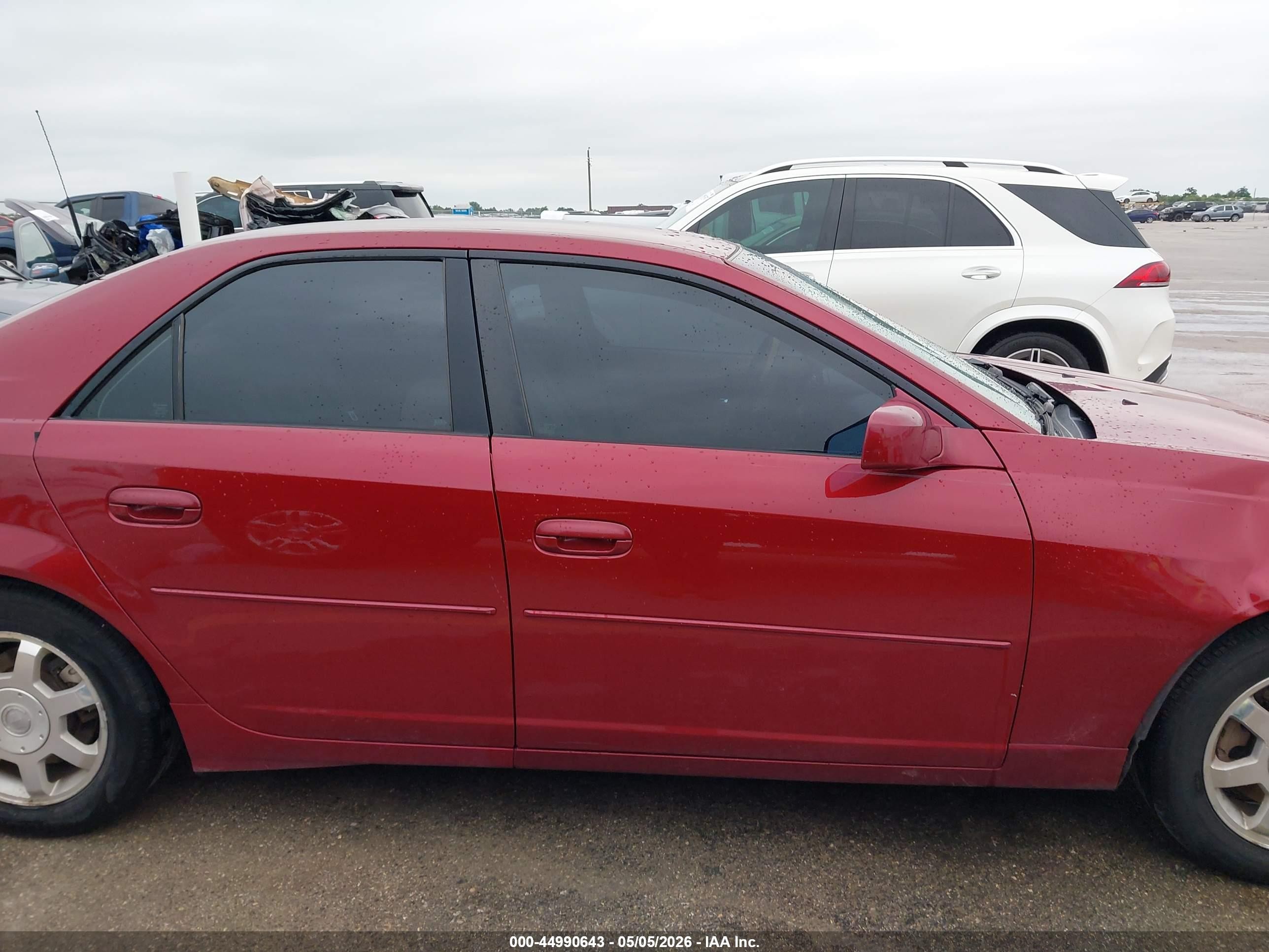 2004 Cadillac Cts Standard Red vin: 1G6DM577X40136246