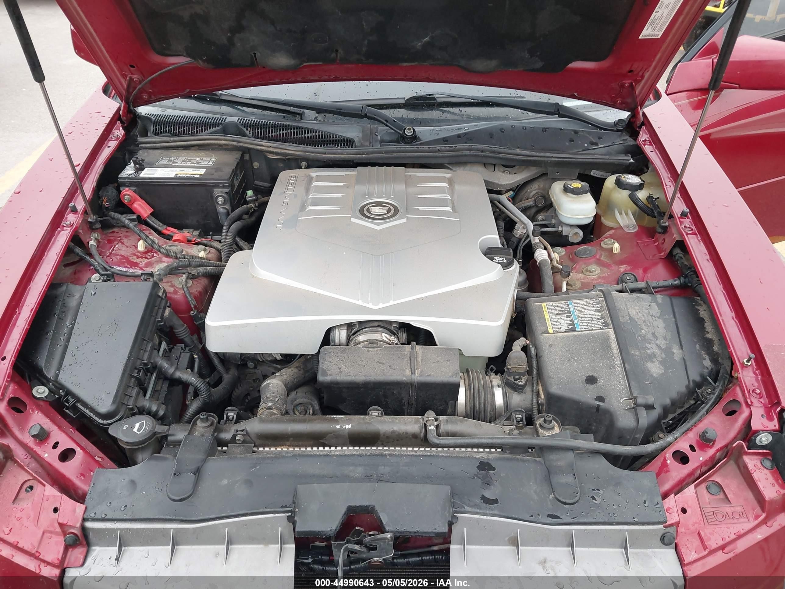 2004 Cadillac Cts Standard Red vin: 1G6DM577X40136246
