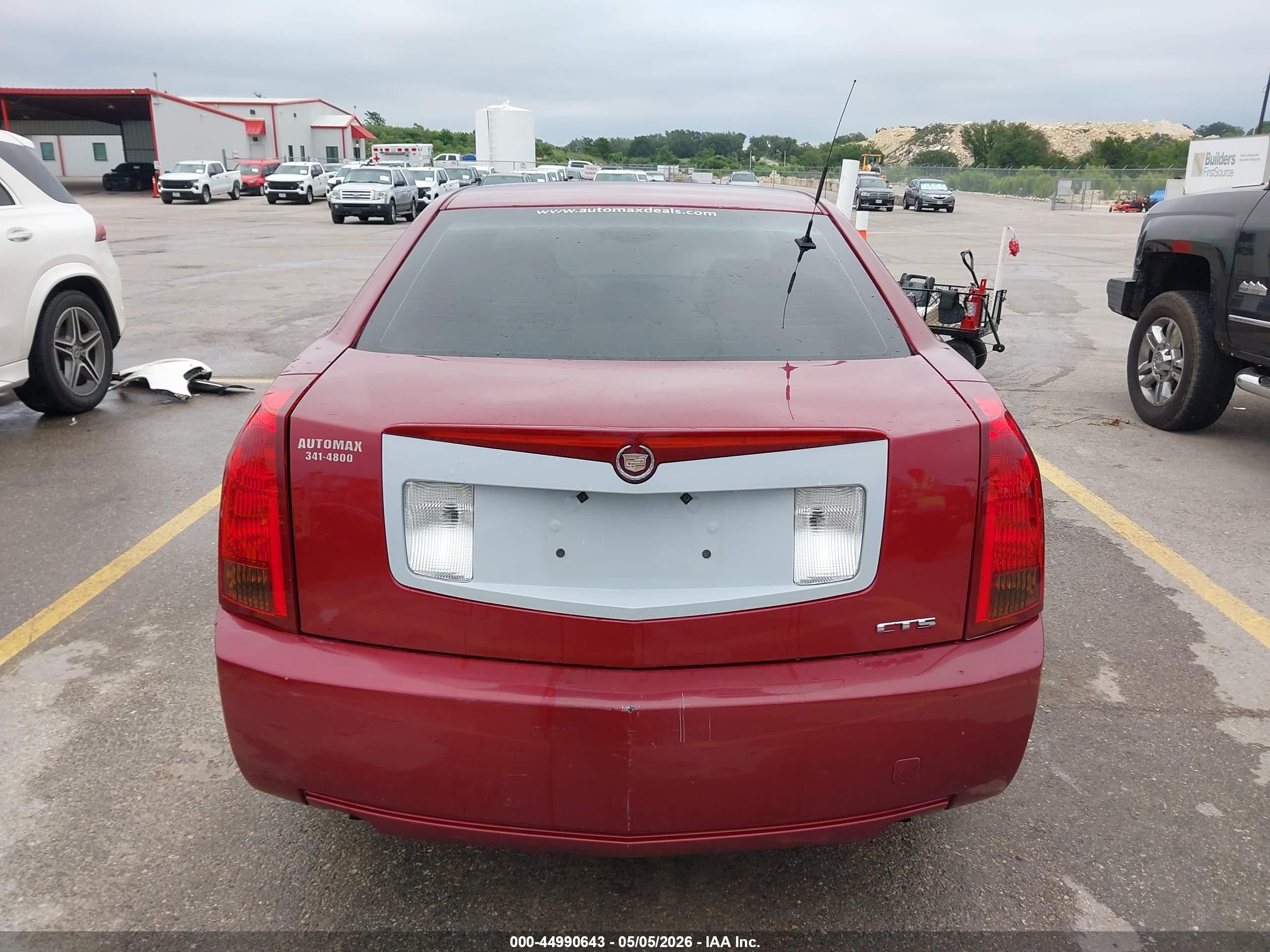 2004 Cadillac Cts Standard Red vin: 1G6DM577X40136246