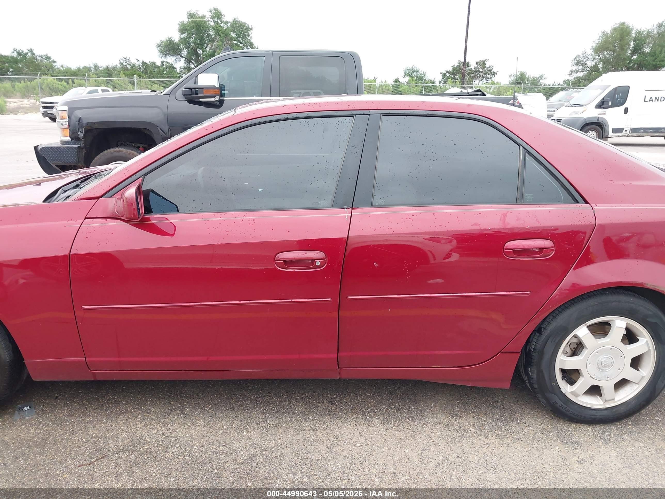 2004 Cadillac Cts Standard Red vin: 1G6DM577X40136246