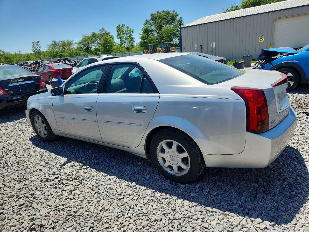 2003 Cadillac Cts Silver vin: 1G6DM57N030137144