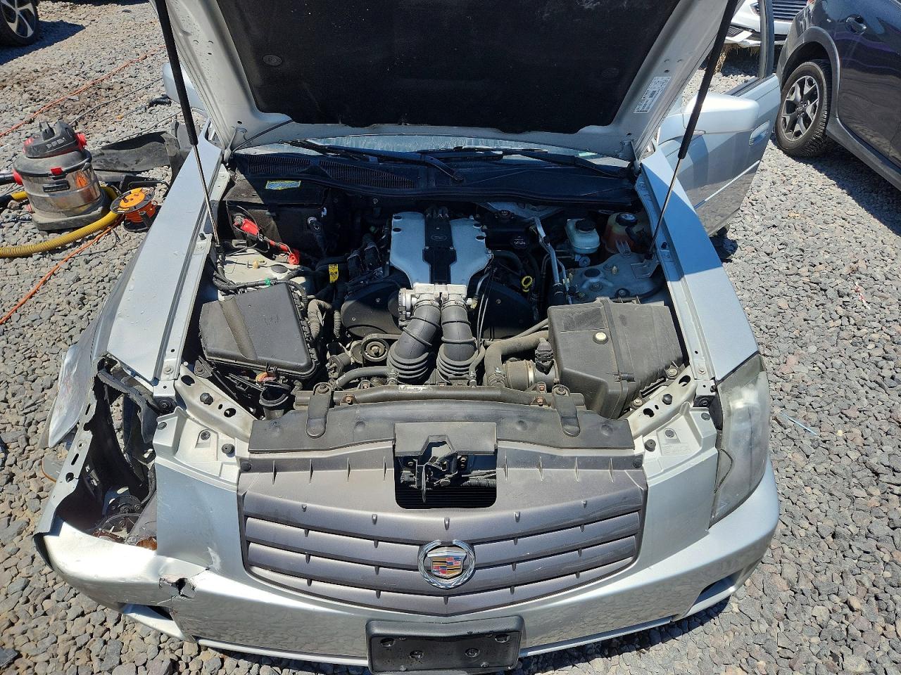 2003 Cadillac Cts Silver vin: 1G6DM57N030137144
